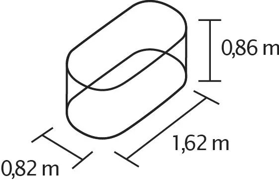 Hochbeet Terra 858, Farbe rubin - 3