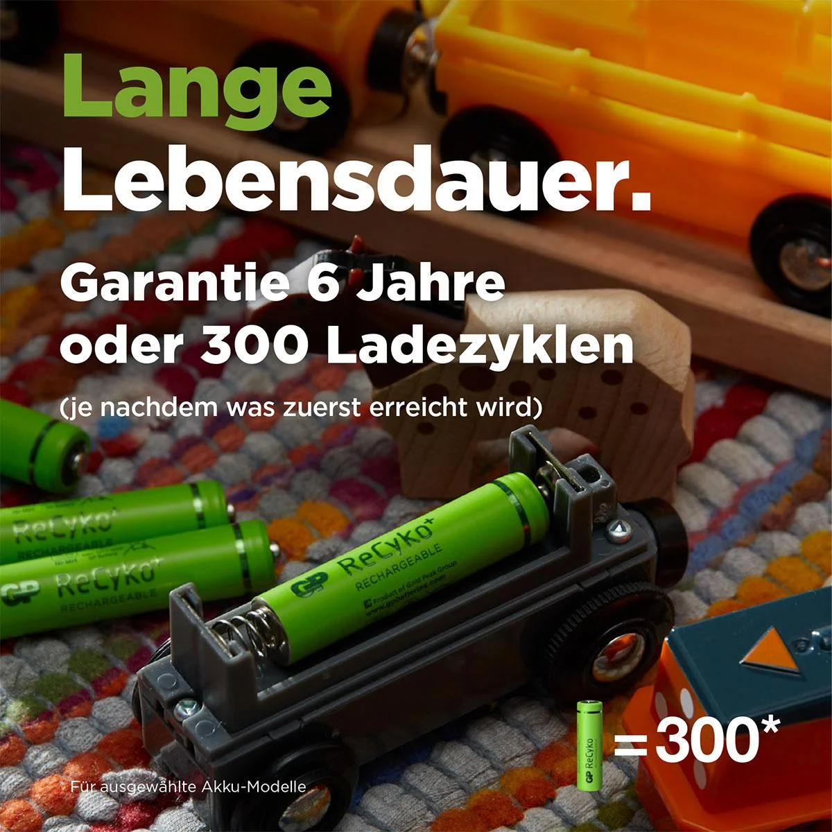 ReCyko Mignon (AA) NiMH Akkus mit 2600 mAh, 1,2V - 2 Stück - 0
