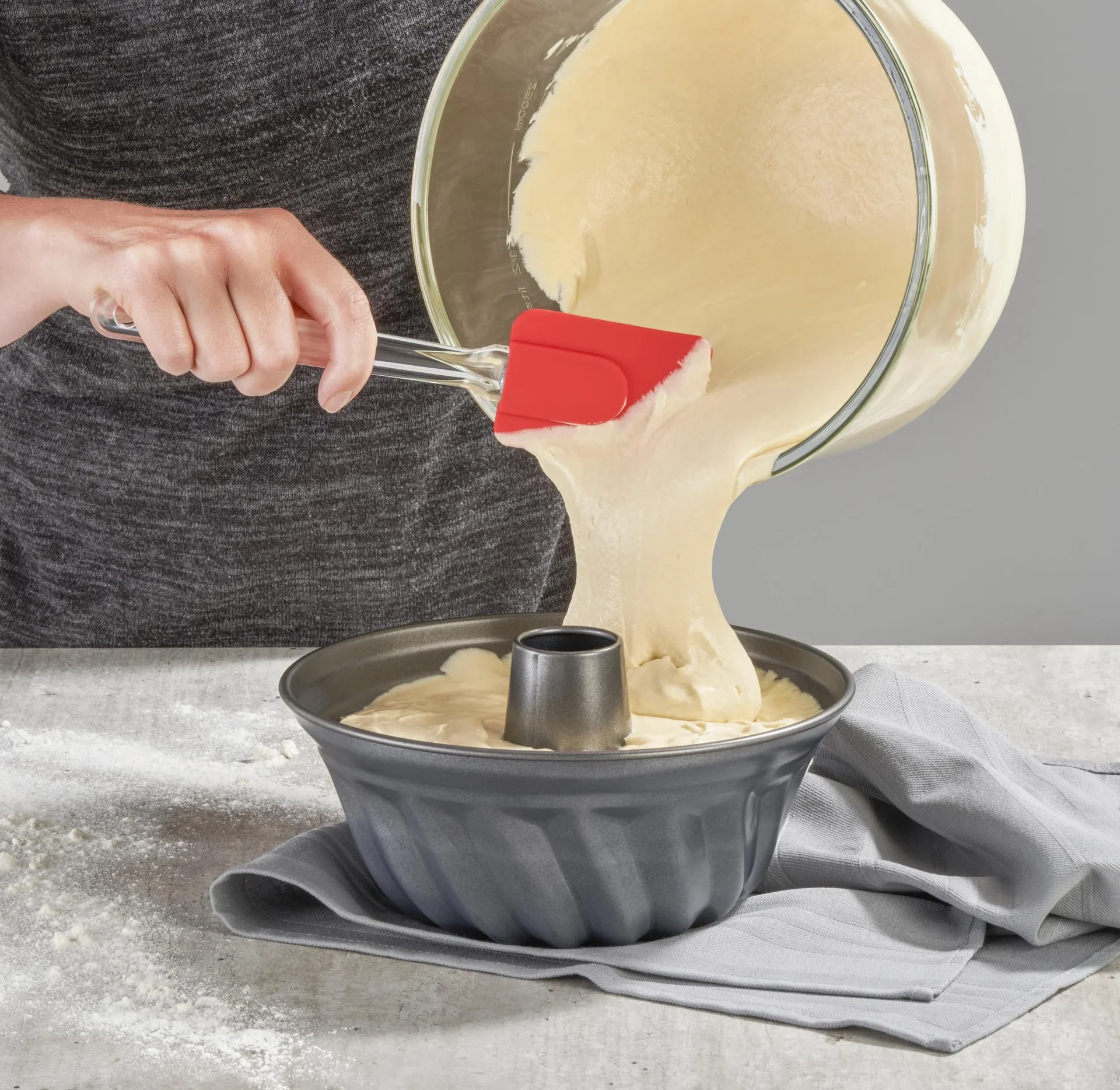 Küchenmaschine KM1800 Black G, Glasschüssel - 0