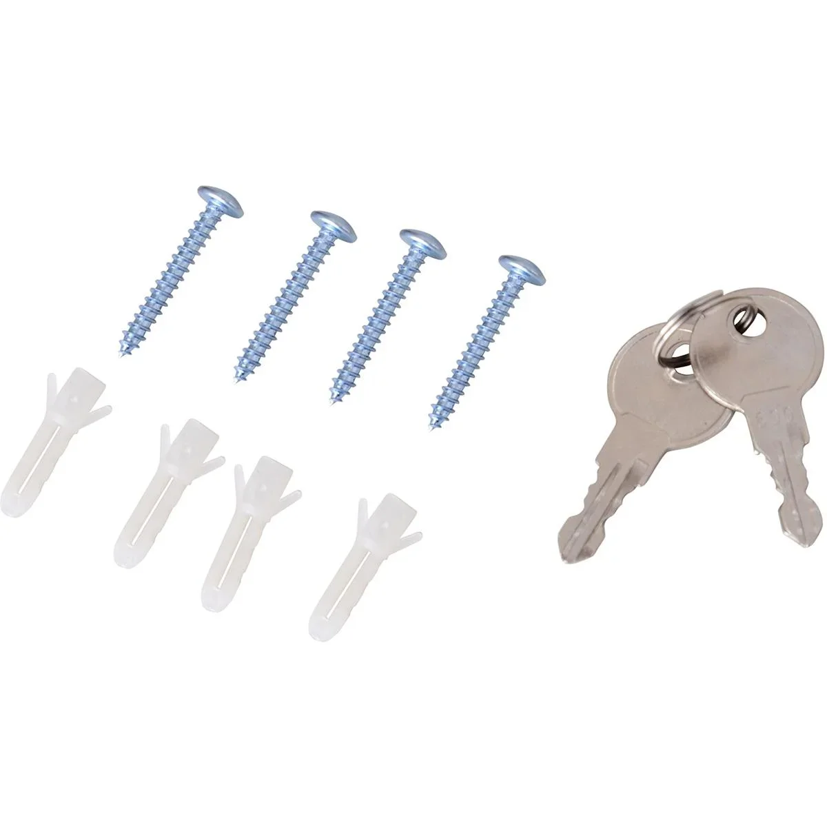 Medizinschrank zum Abschließen rot - 5