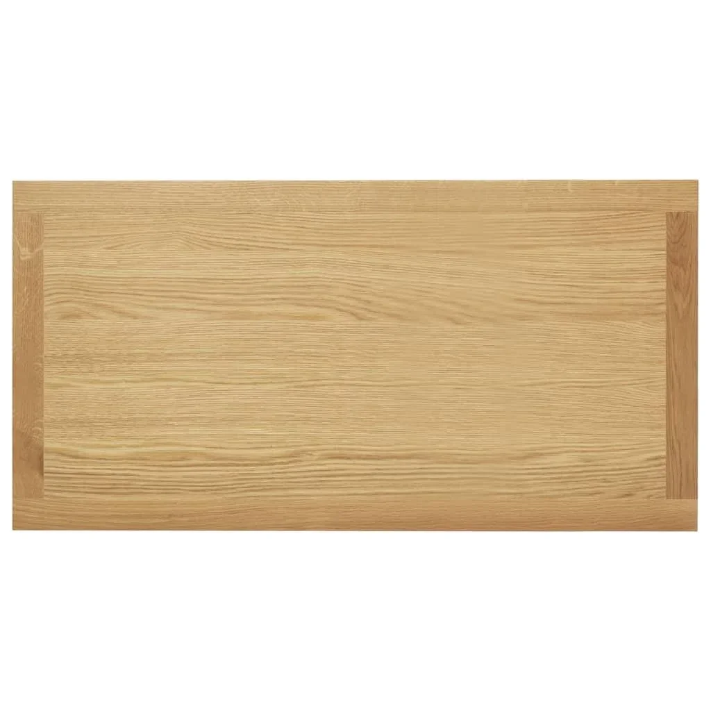 Couchtisch 110x55x40 cm Eiche massiv - 3