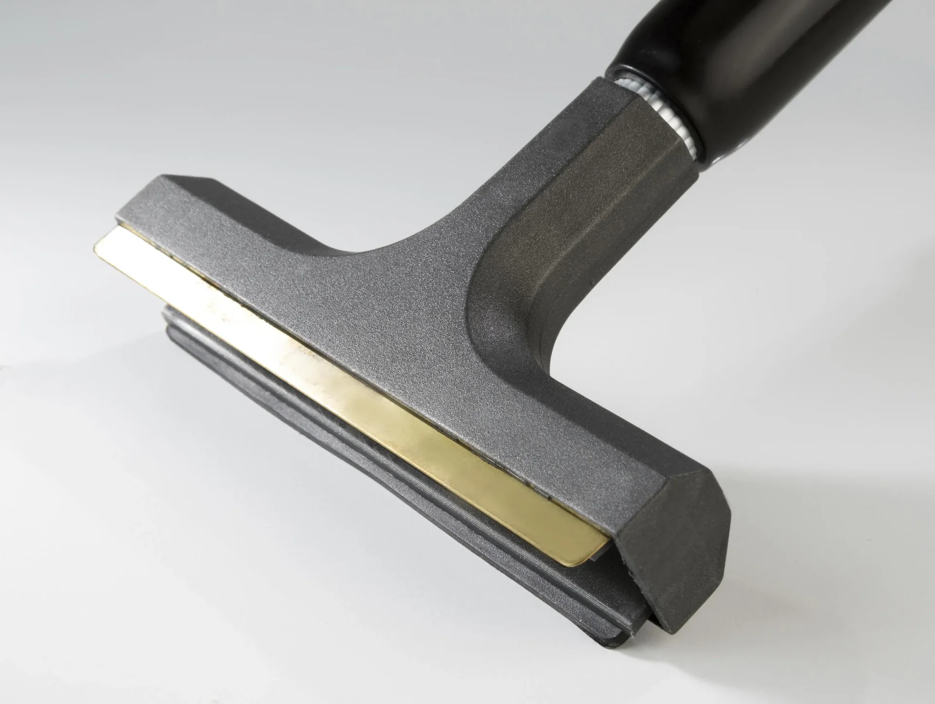 Eisschaber Teleskop mit Messingklinge und Wischlippe - 1