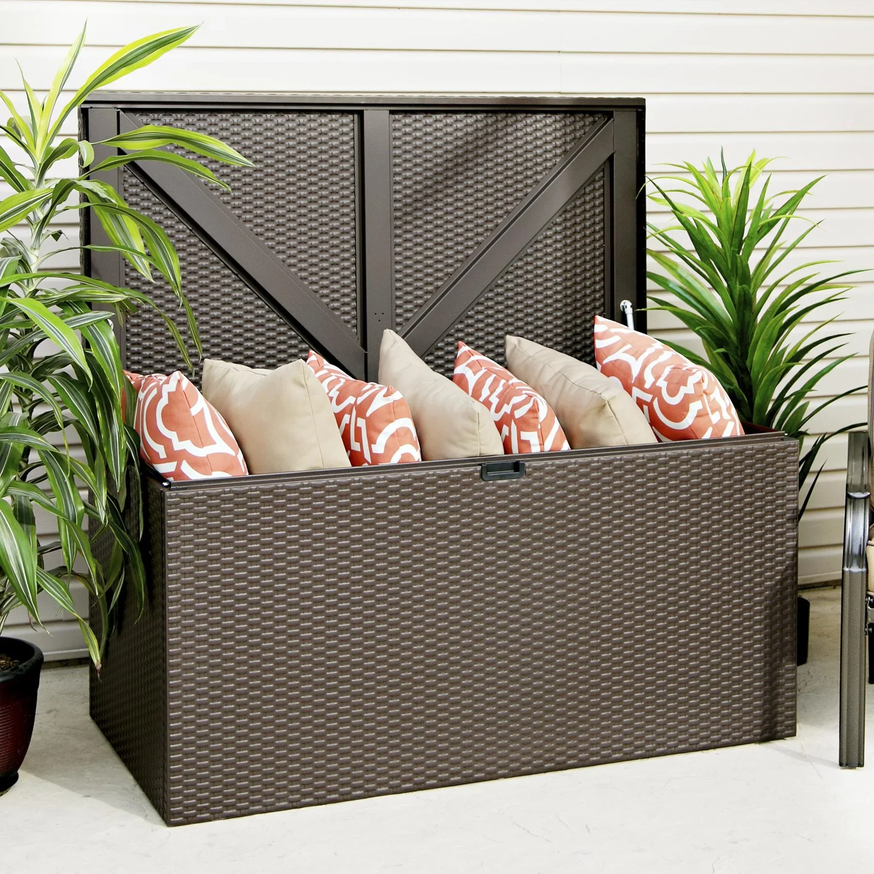 Gerätebox Linz, javabraun - 1