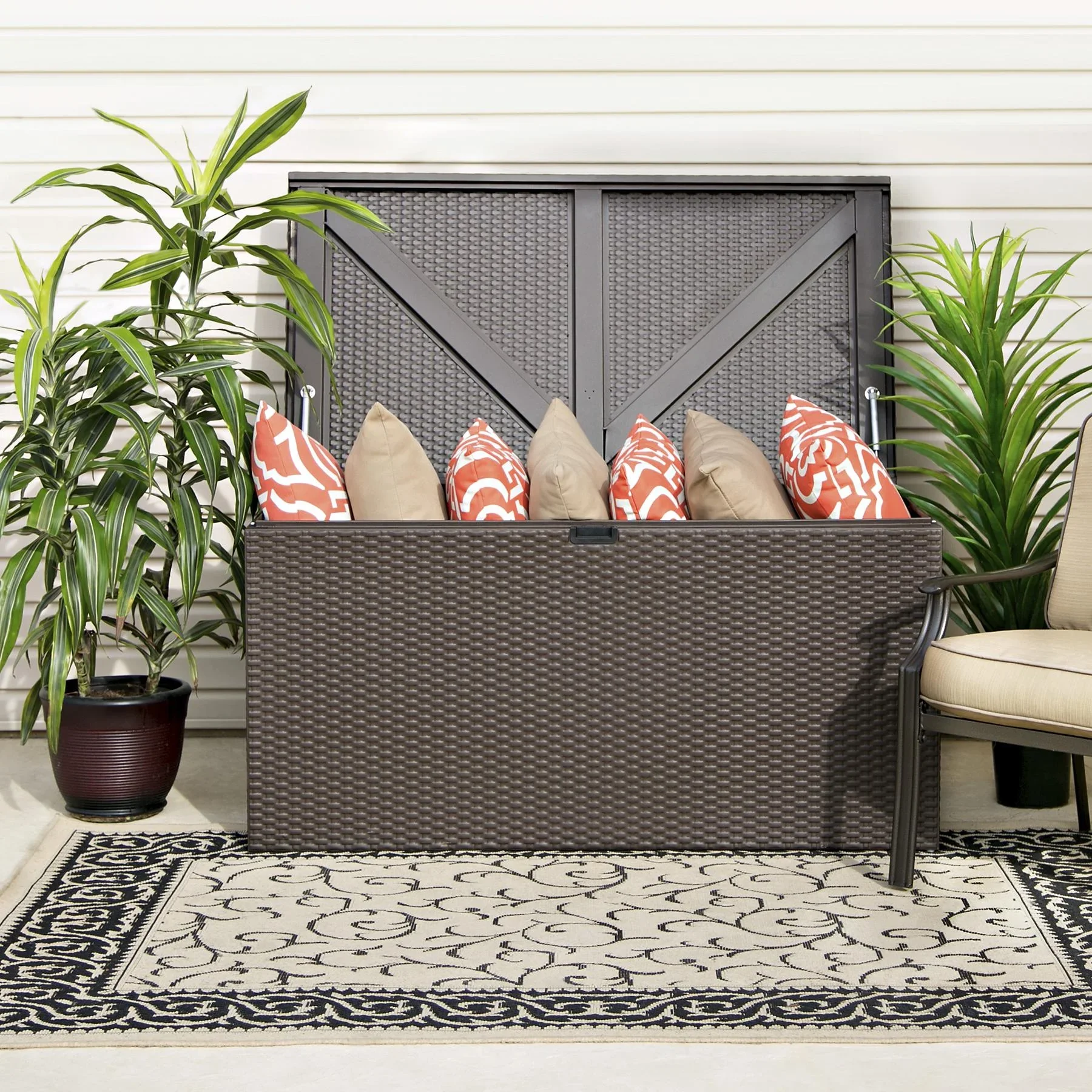 Gerätebox Linz, javabraun - 4