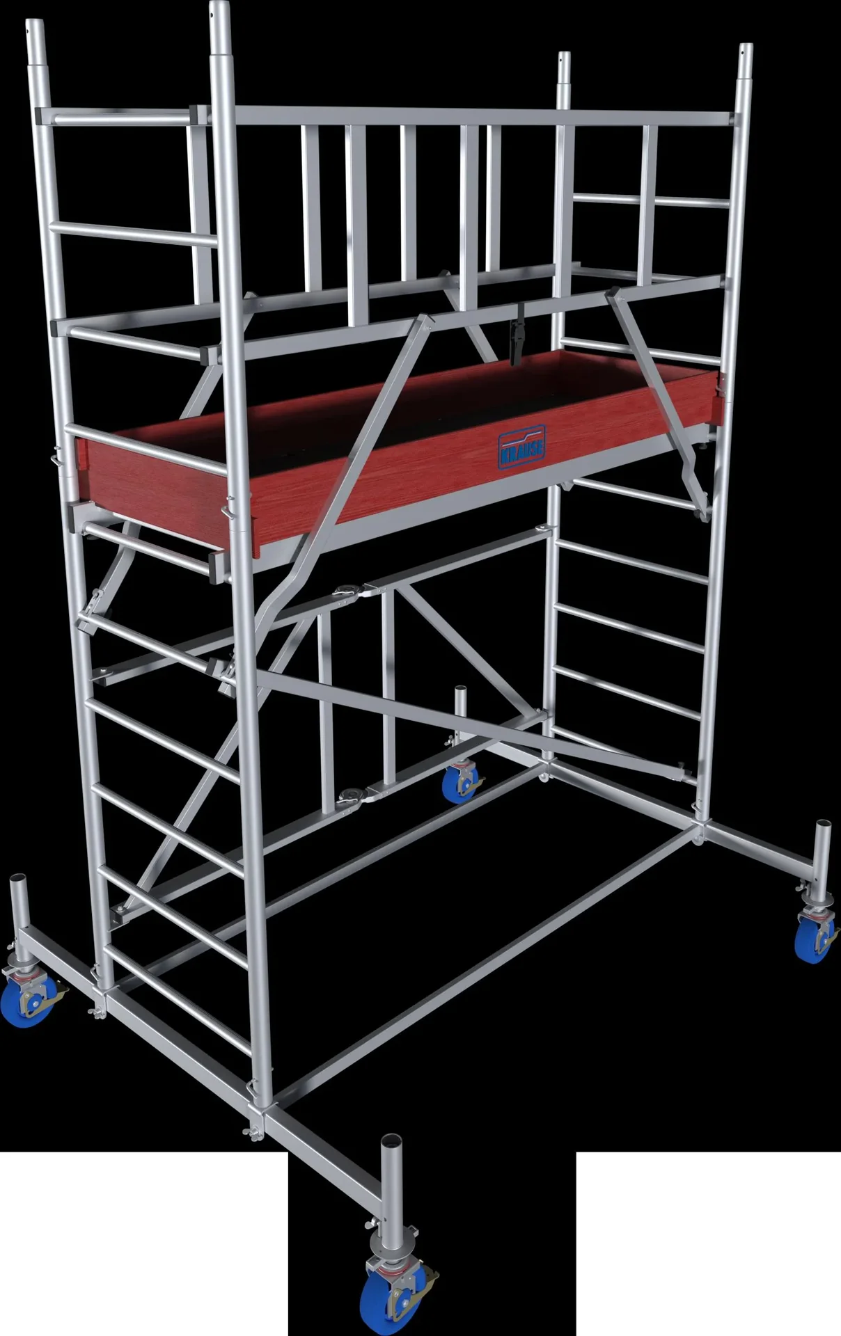 MONTO ProTec XS Alu-Faltgerüst, Arbeitshöhe ca. 3,80 m - 4