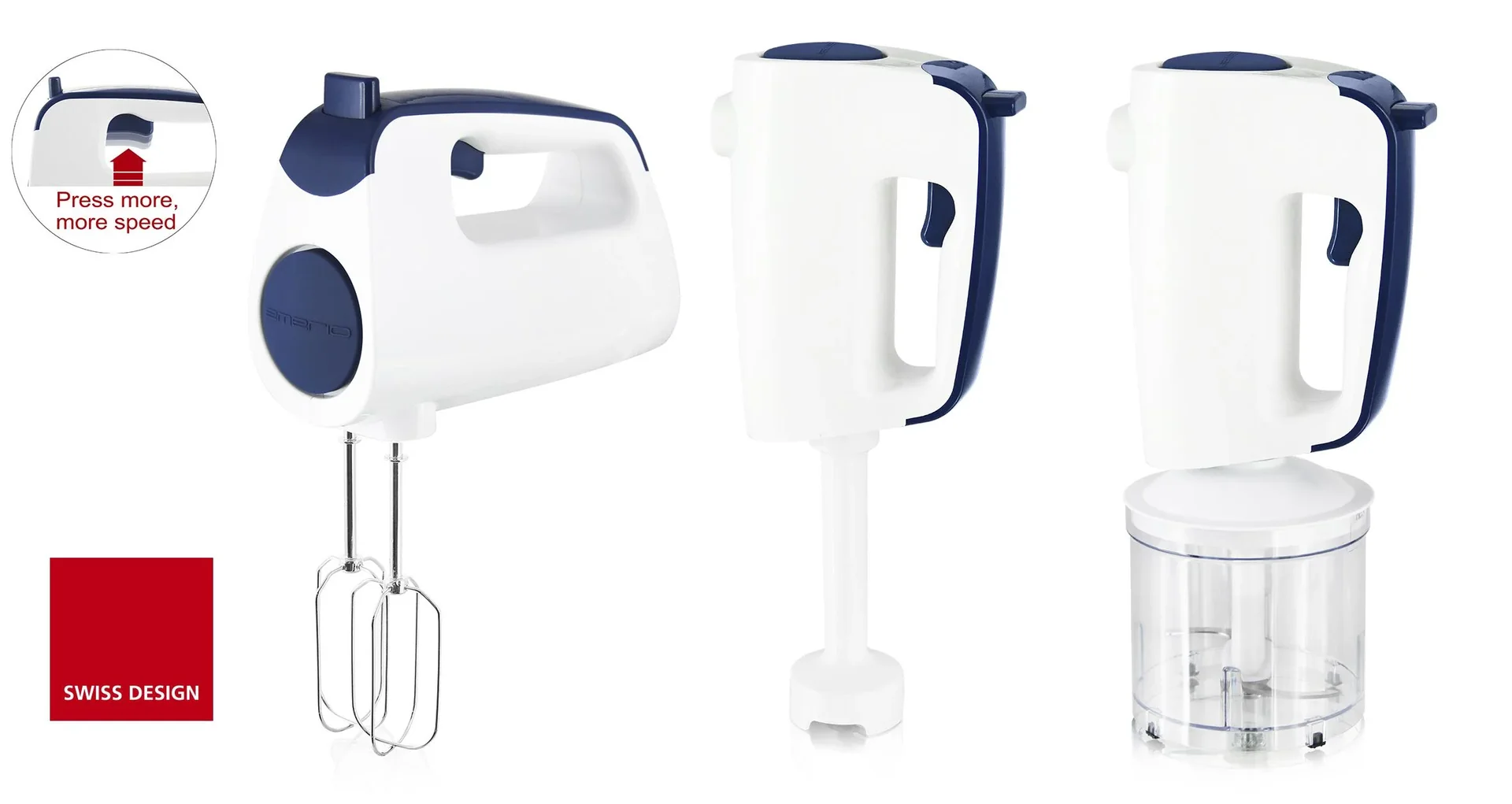 3in1 Handmixer Set, 300 W - 3