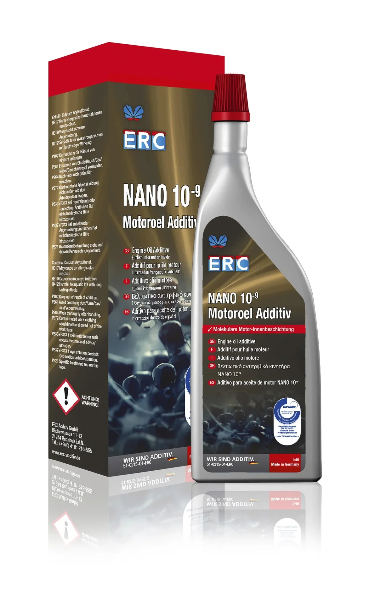 Nano 10 Motoröl Additiv - für den Rennsport entwickelt - 2