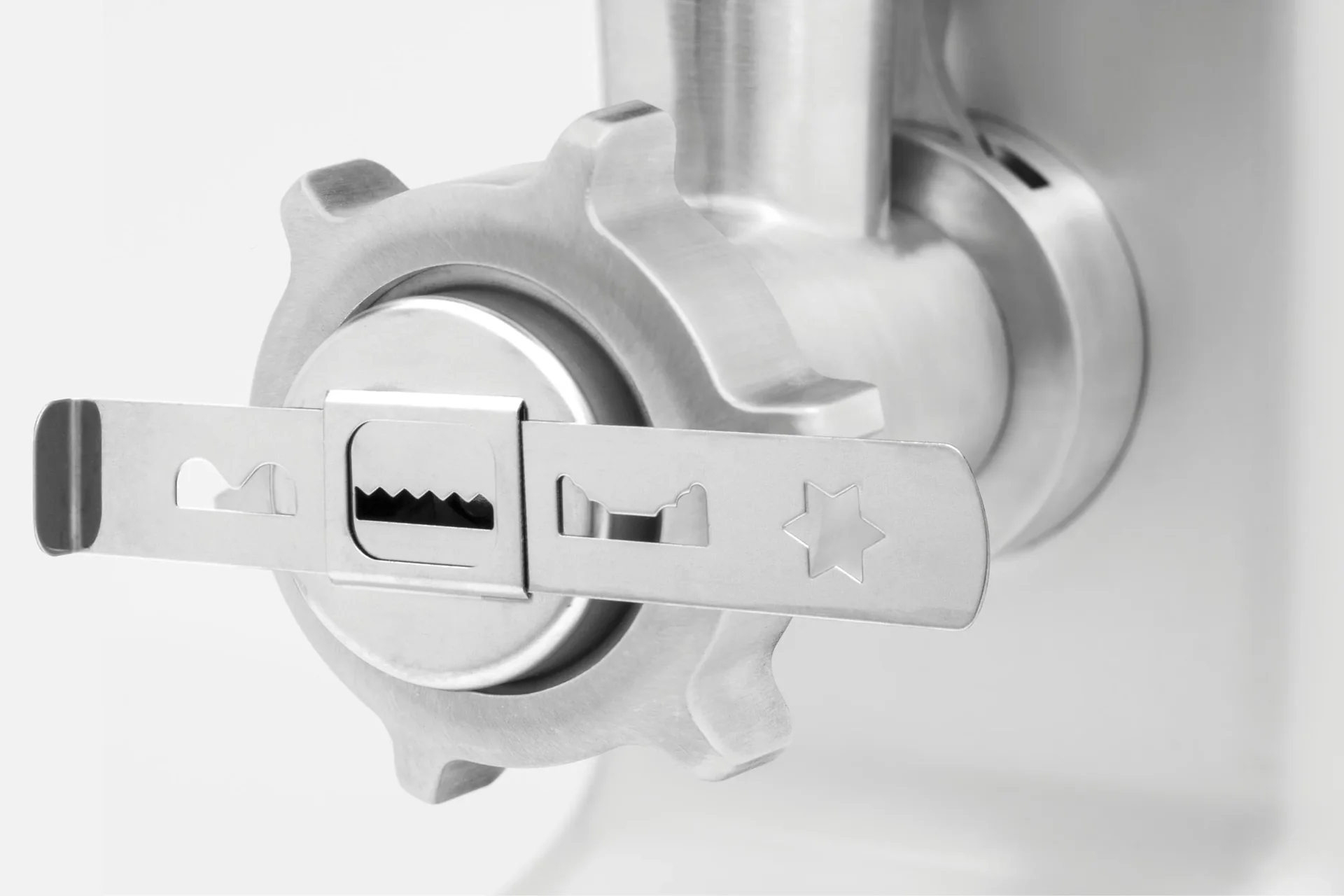 Fleischwolf „FW2000“, 2000 Watt, Aluguss/ Edelstahl - 3