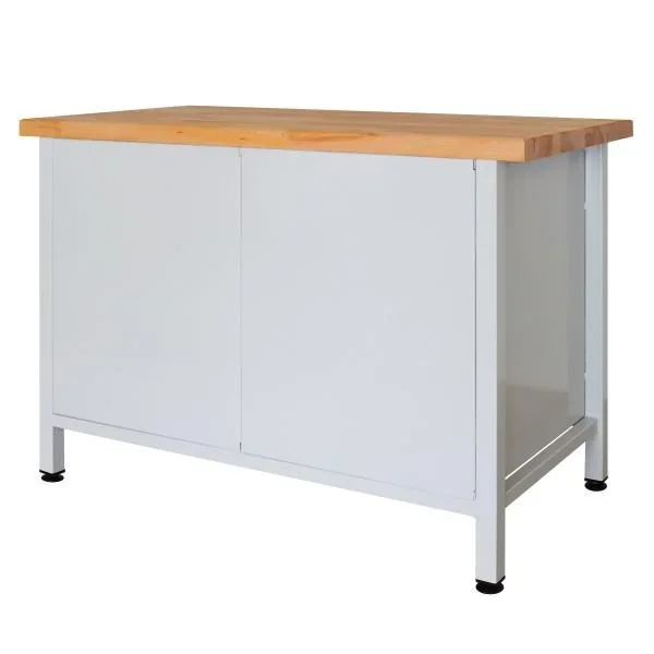 Werkbank "Premium" Regalteil, 1 Tür, L1200xB600xH840mm - 3