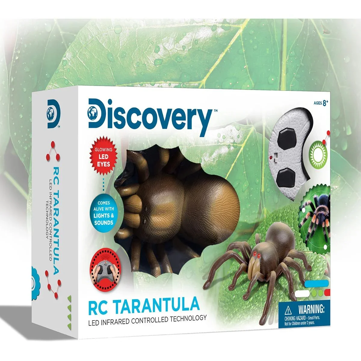 Discovery Kids RC Tarantula " " Spinne mit leuchtenden Augen und Sound - 3