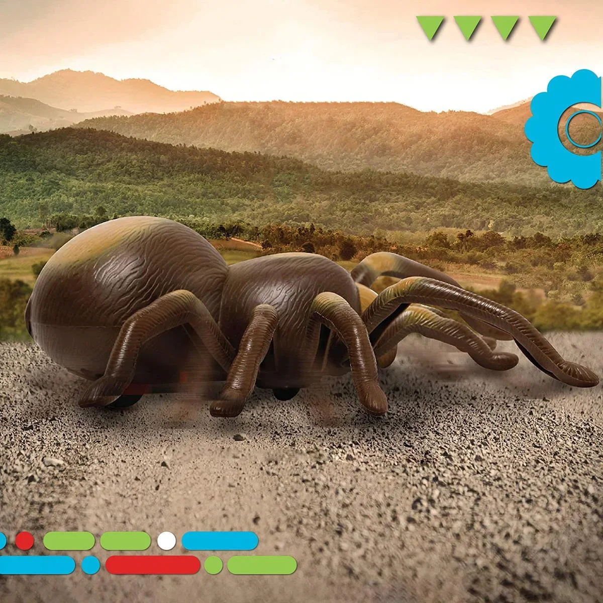 Discovery Kids RC Tarantula " " Spinne mit leuchtenden Augen und Sound - 6