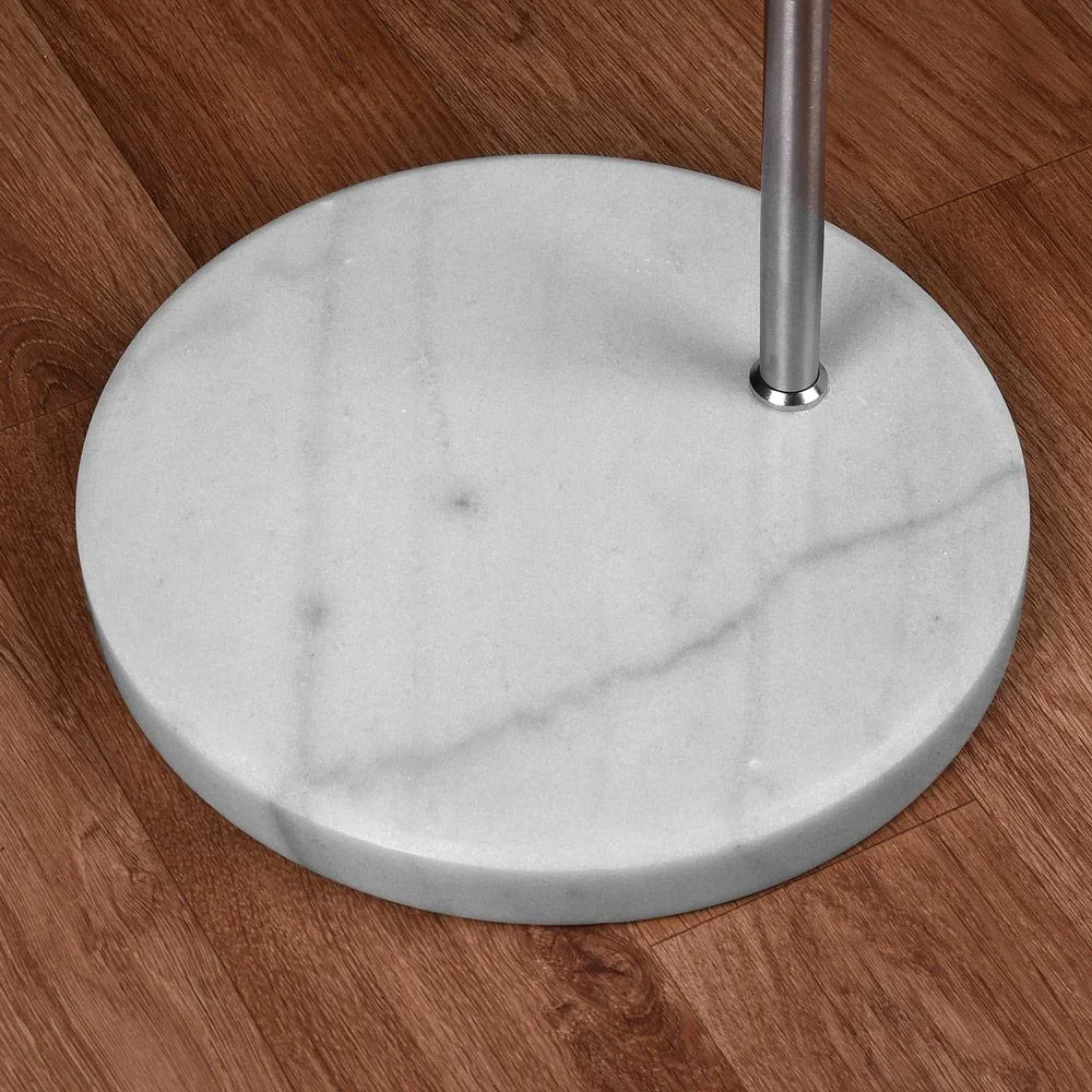 Bogenlampe -220cm verstellbar mit Marmorsockel - 2