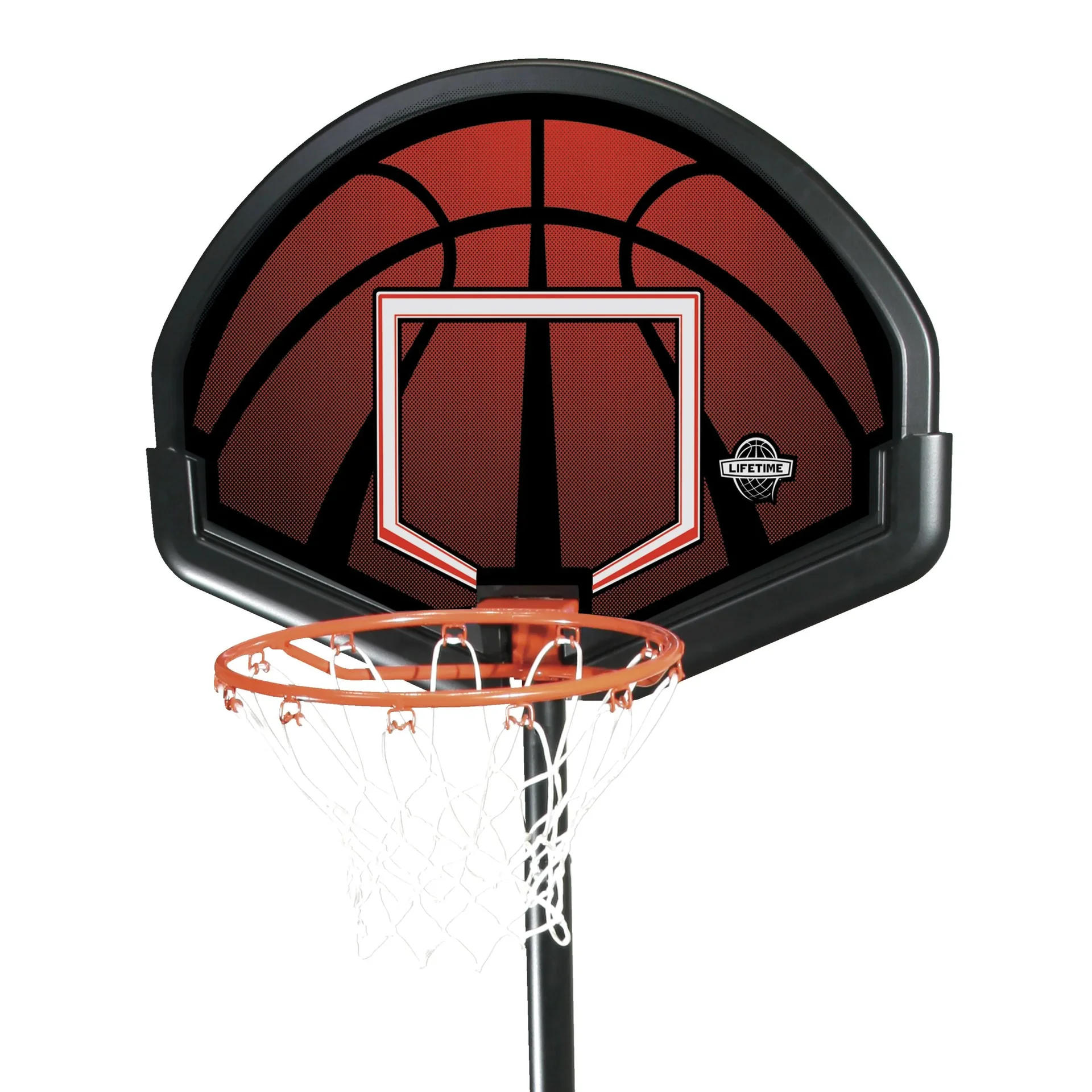 Basketball Korb Alabama Schwarz/Rot - 3