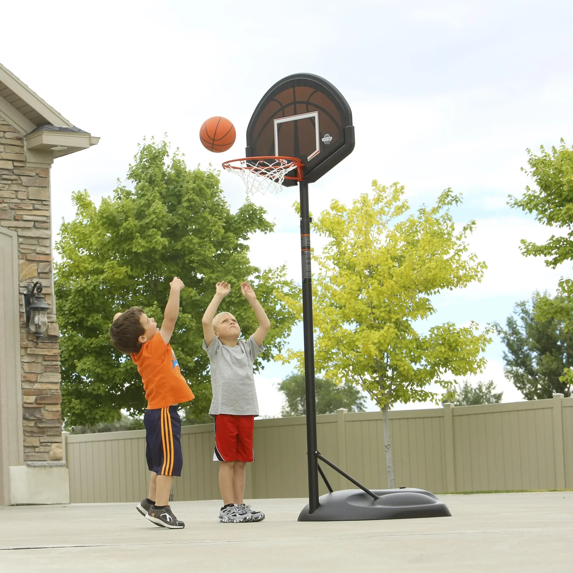 Basketball Korb Alabama Schwarz/Rot - 7