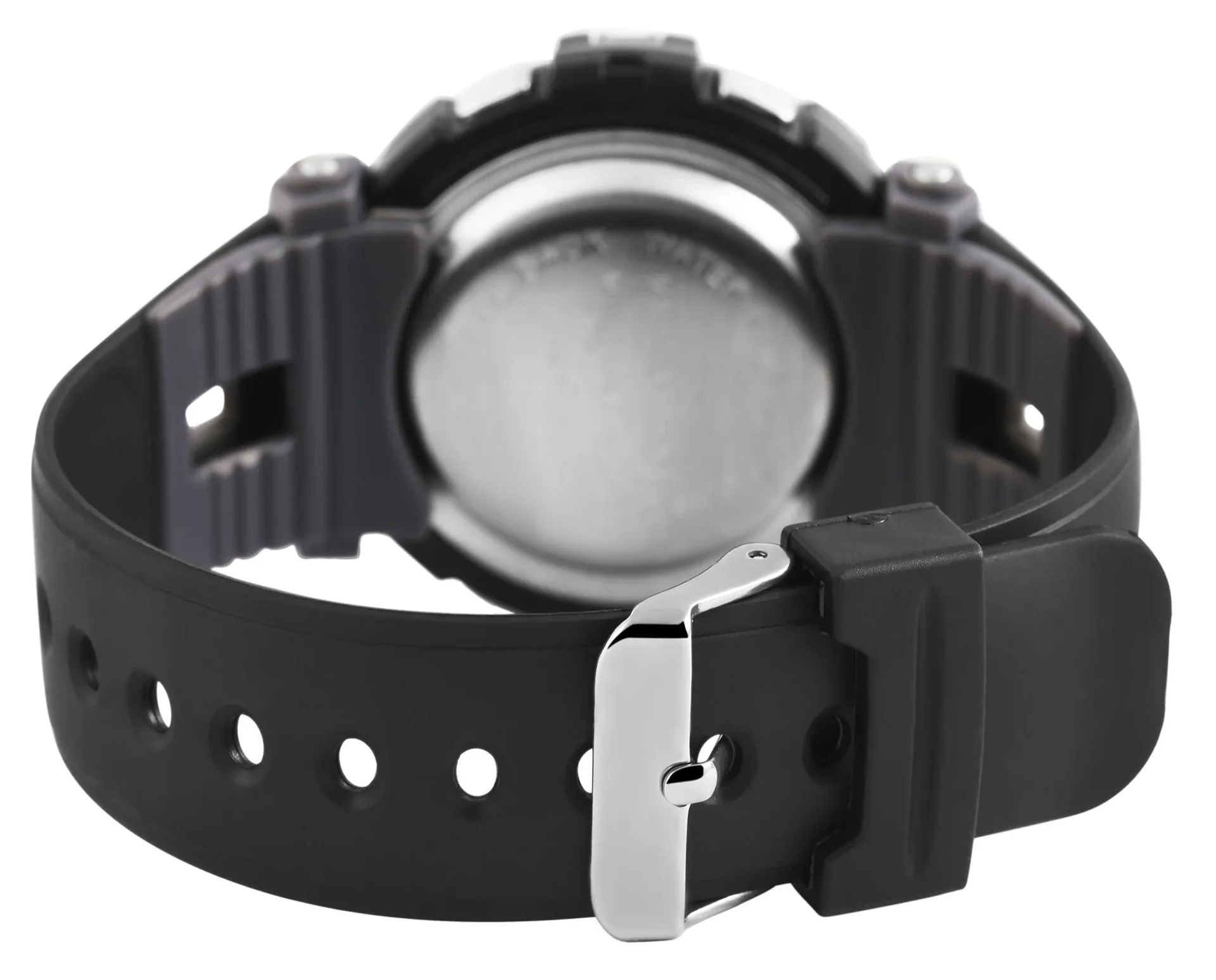 Multifunktions-Armbanduhr mit LCD Anzeige und Quarzwerk - 0