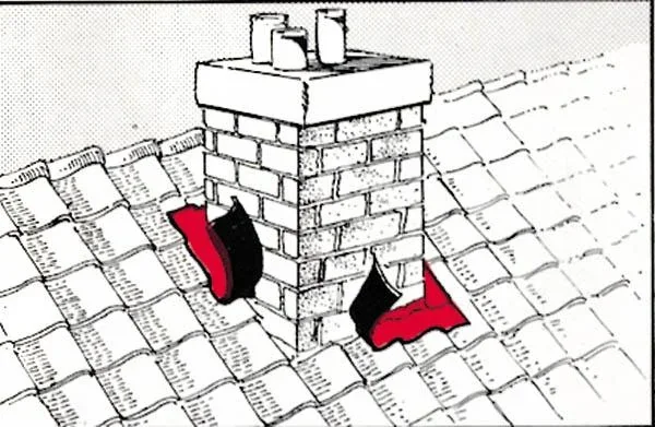 Dach Reparaturband 100 mm, 10 m lang, Kupferfarben, selbstklebend - 1