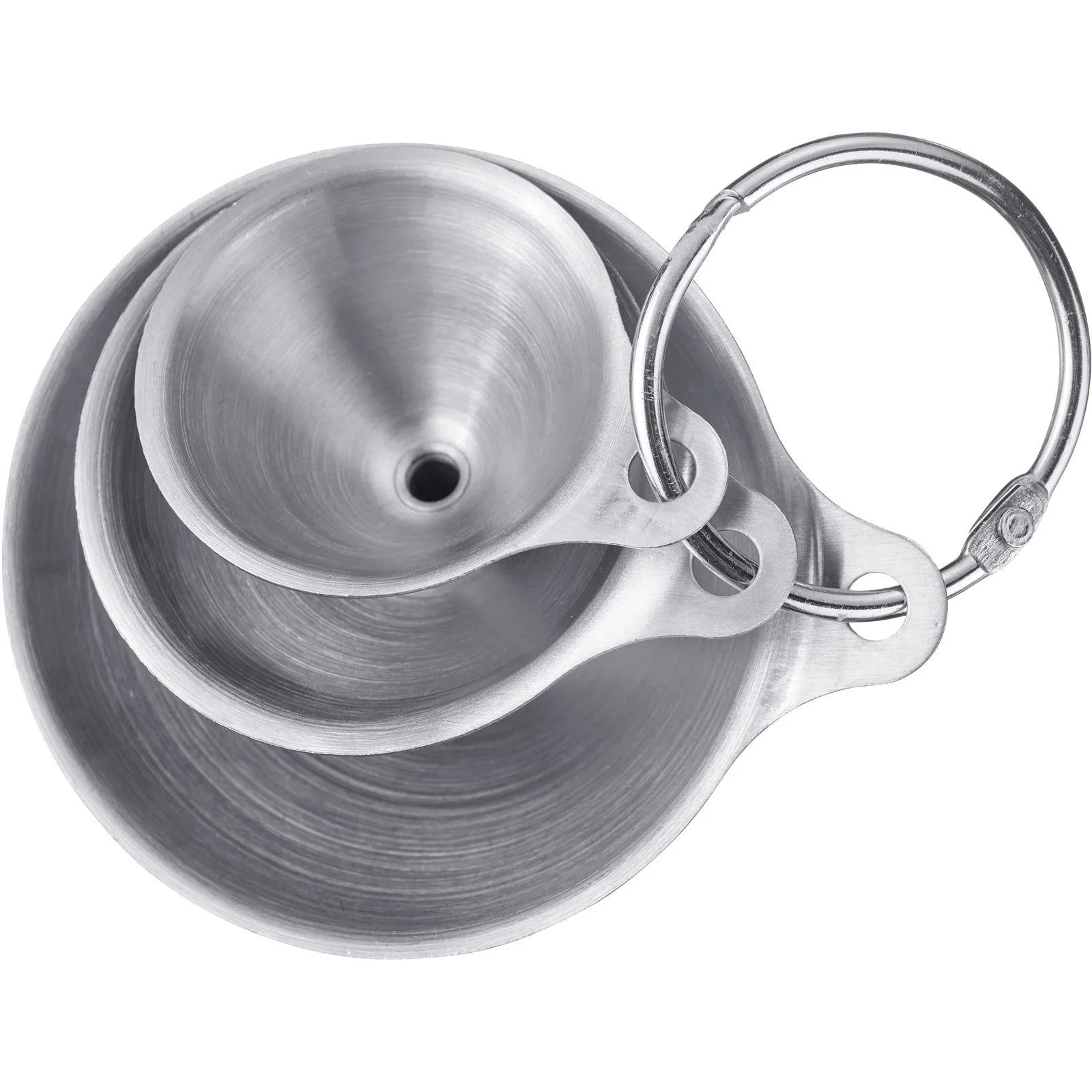 Trichter-Set Mini, 3-teilig, Edelstahl - Ø 4,5 cm/ 5,5 cm/ 7,5 cm - 8