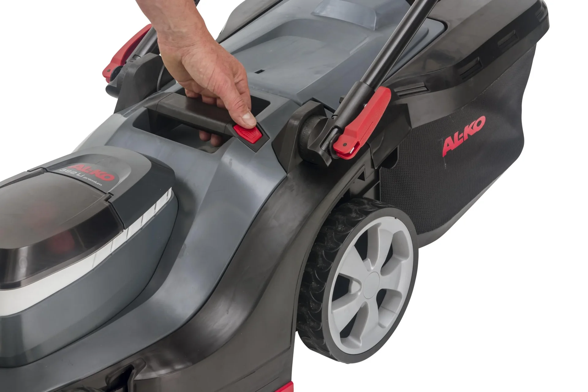 BOSCH HOME AND GARDEN COMPATIBLE Akku-Rasenmäher 382 Li Premium - inkl. Mulchkeil - 1