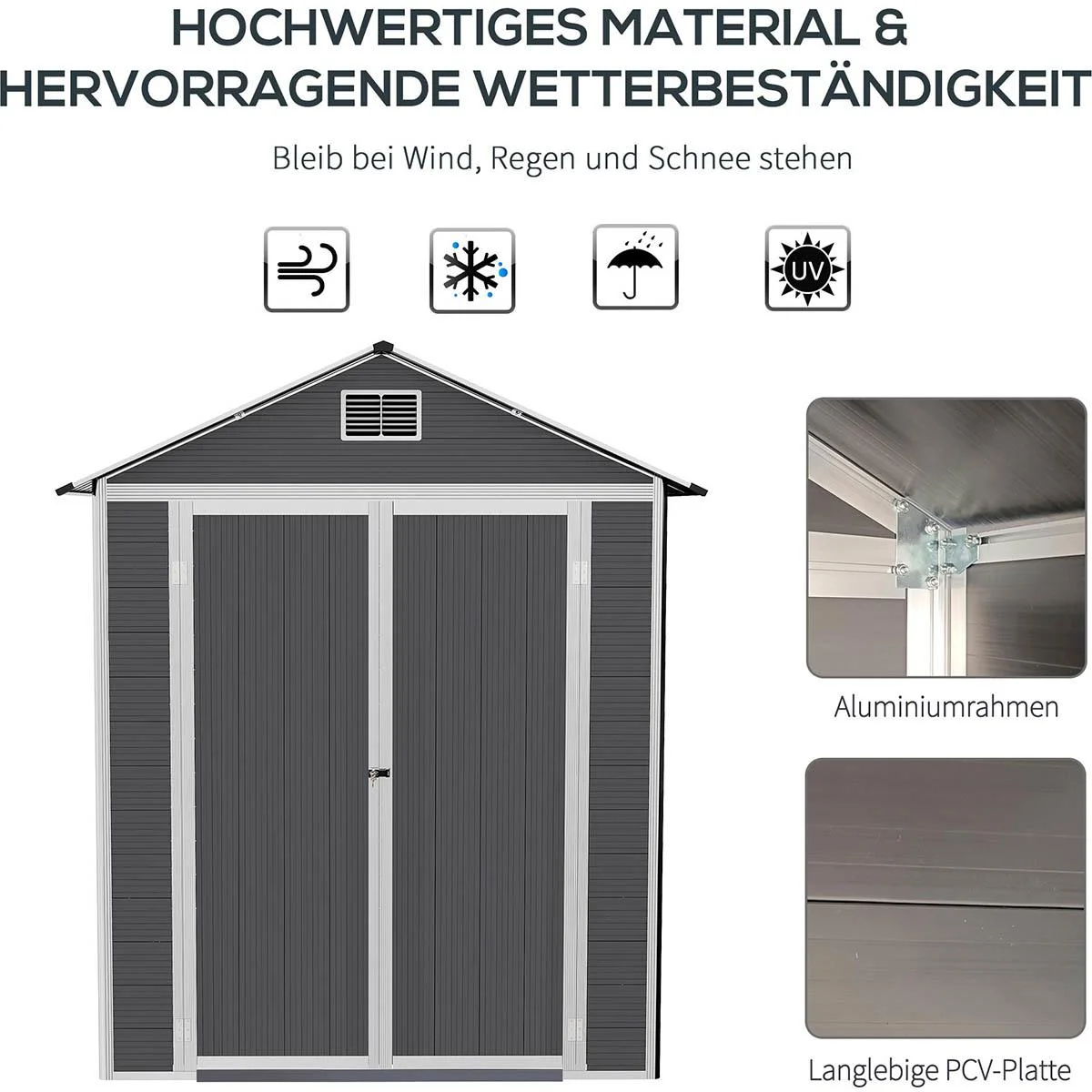 künstliche Pflanzen 110 cm künstlicher Monstera Kunstpflanze Zimmerpflanze Dekopflanze Büropflanze Kunststofftopf für dr - 0