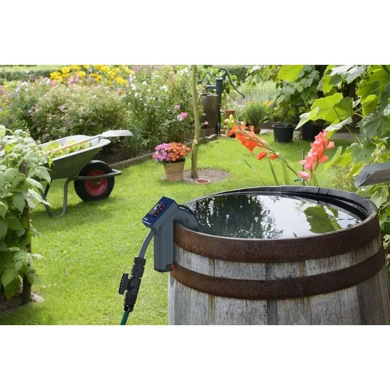 Accu Regenwasser-Tankpumpe RFP 12V | Wasserpumpe | 1500 l / h | inkl. Akku und Ladegerät - 1