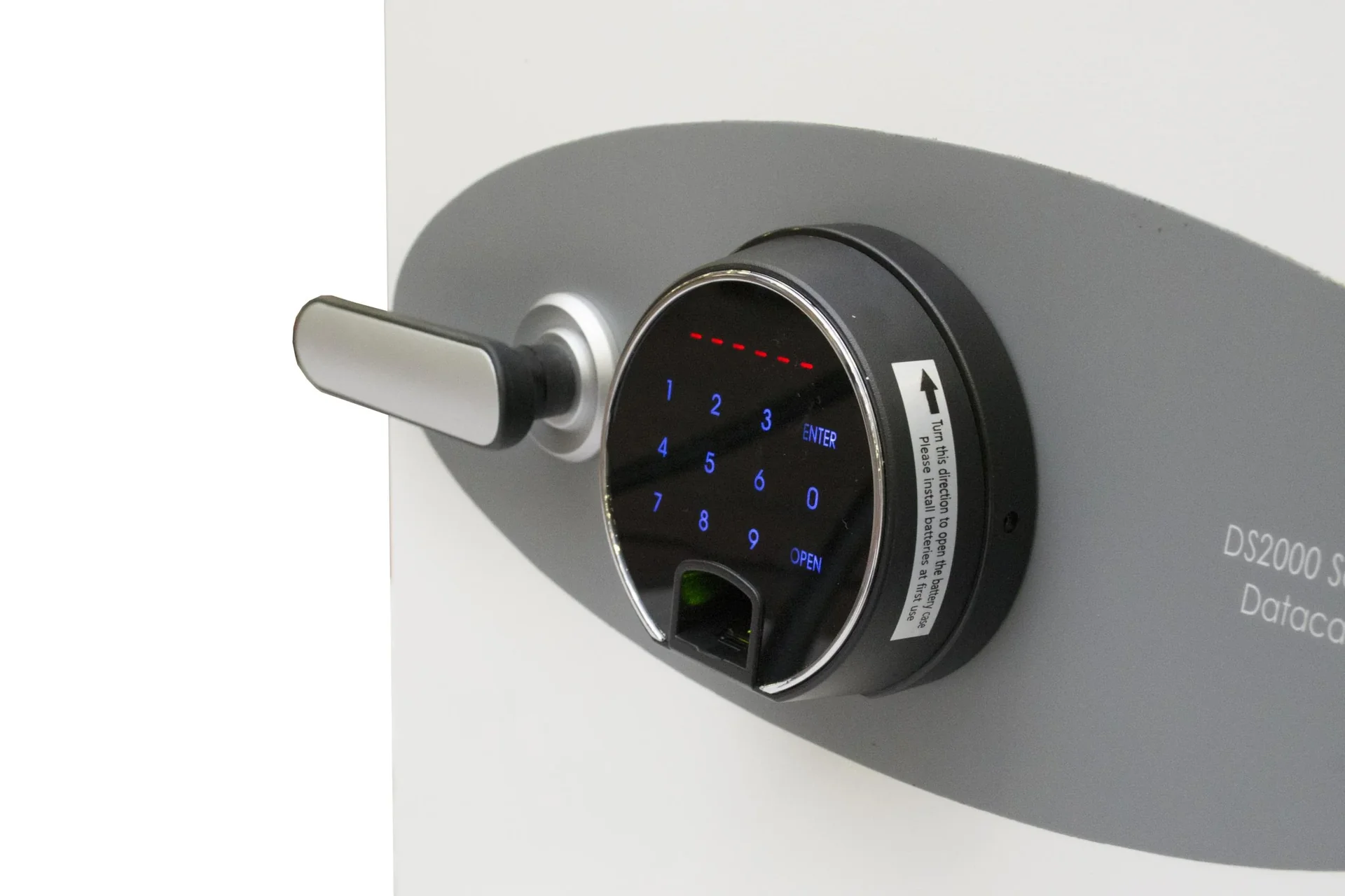 Datenschutztresor Datacare Außenmaße 420 x 350 x 430 mm, mit Fingerabdruckschloss - 2