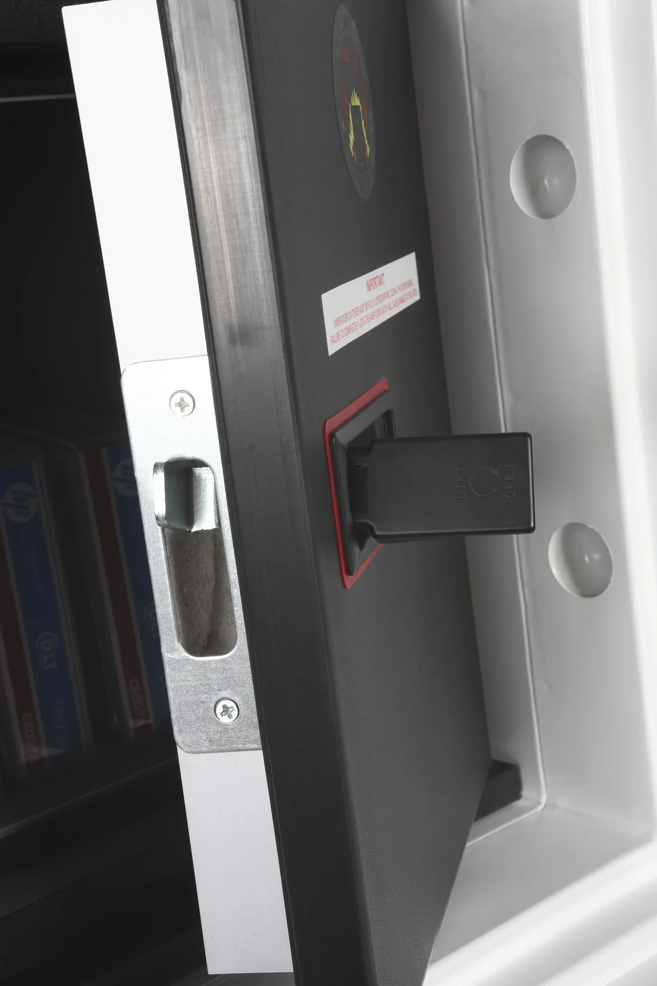 Datenschutztresor Datacare Außenmaße 420 x 350 x 430 mm, mit Fingerabdruckschloss - 5