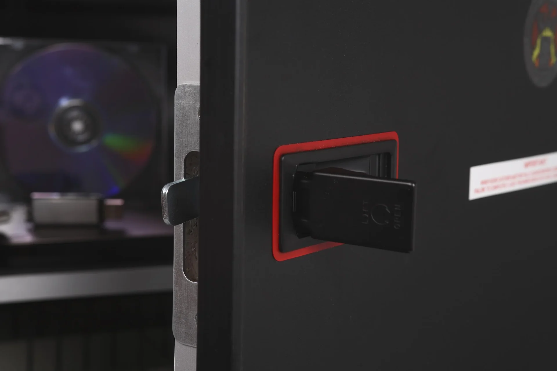 Datenschutztresor Datacare Außenmaße 420 x 350 x 430 mm, mit Fingerabdruckschloss - 8