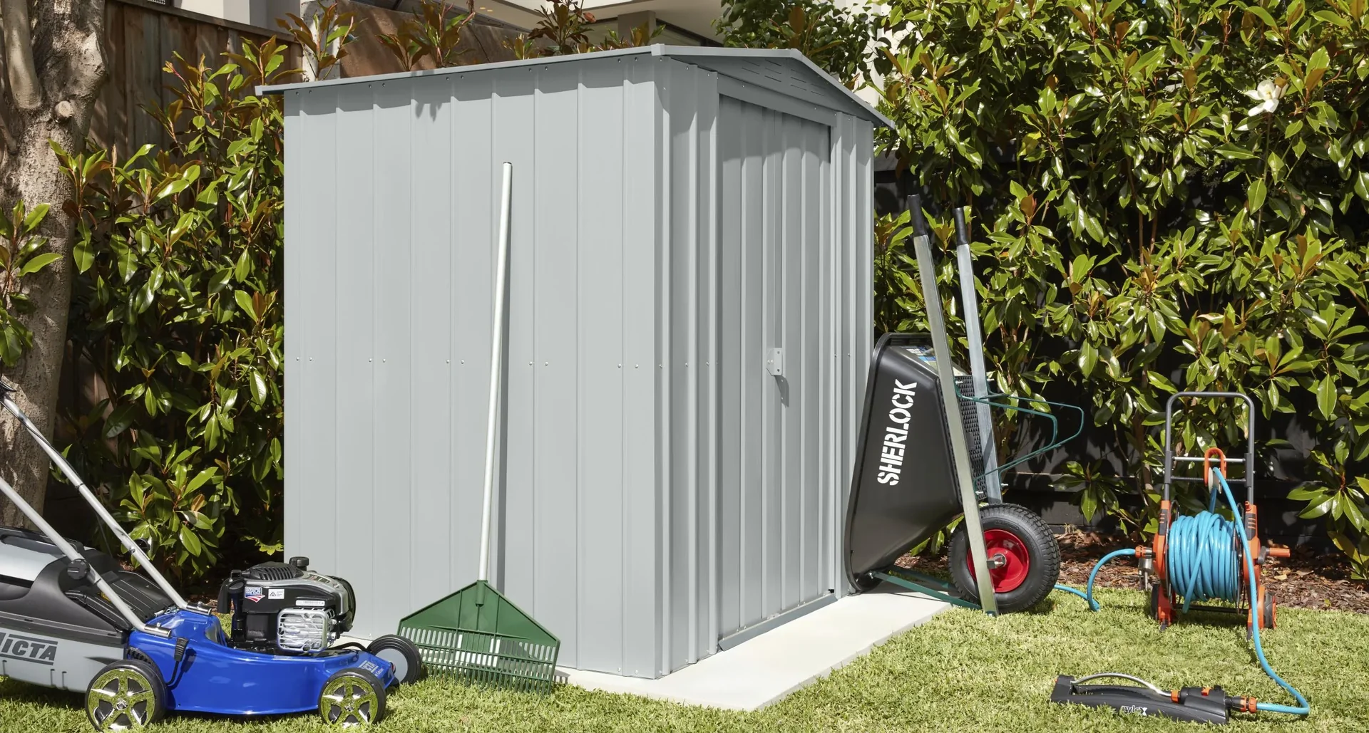 Gerätehaus Gartenmanager Dream 65 H 178, metallic - 8