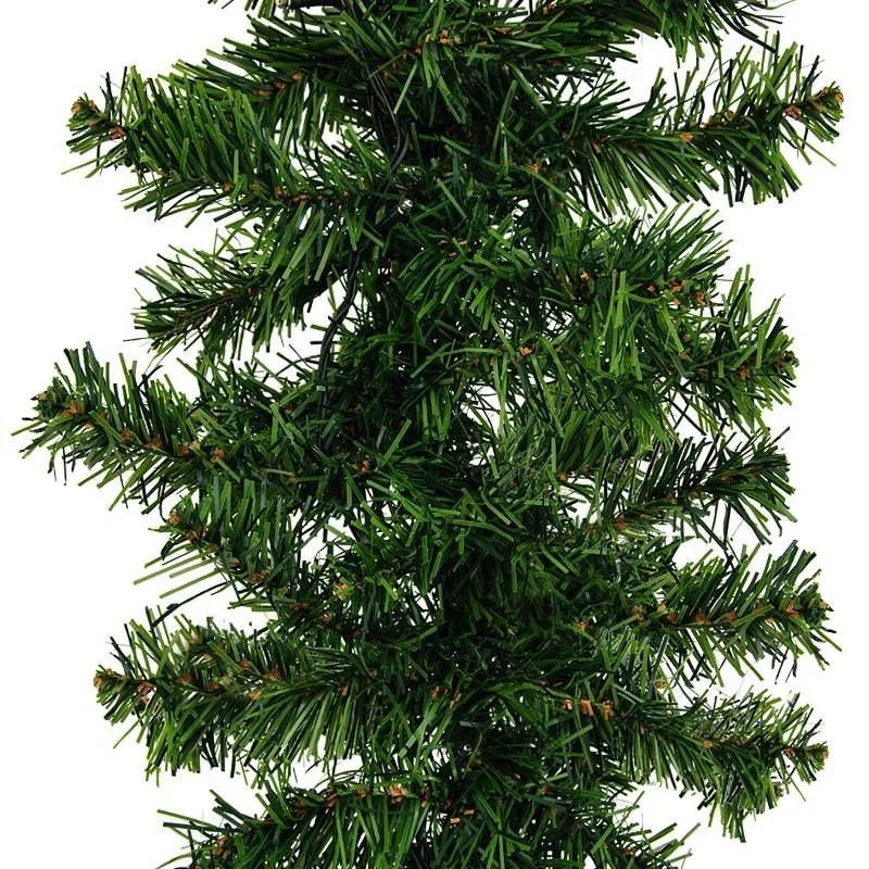 Girlande Weihnachtsgirlande 5M MIT Lichtern für drinnen/außen - 0