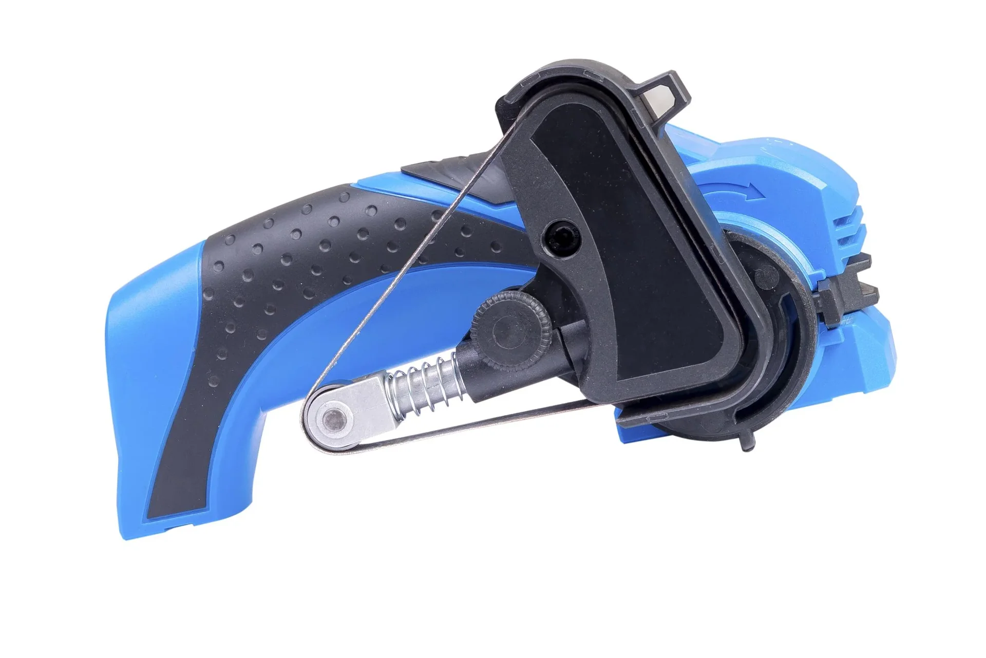 Akku Schleif- und Schärfgerät 7,2 Volt + 5-teiliges Schleifband-Set GRATIS dazu - 6