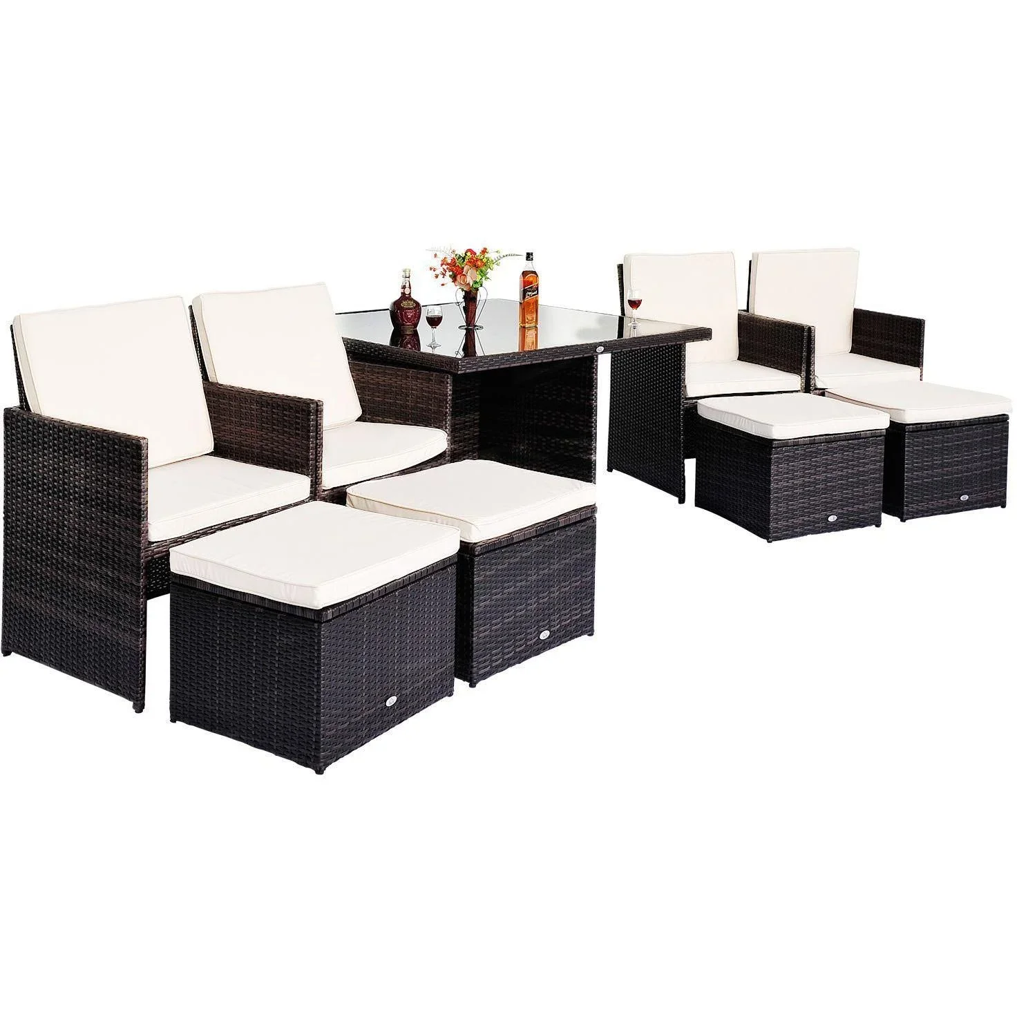 Gartenmöbelgruppe als 21 teiliges Set - 5