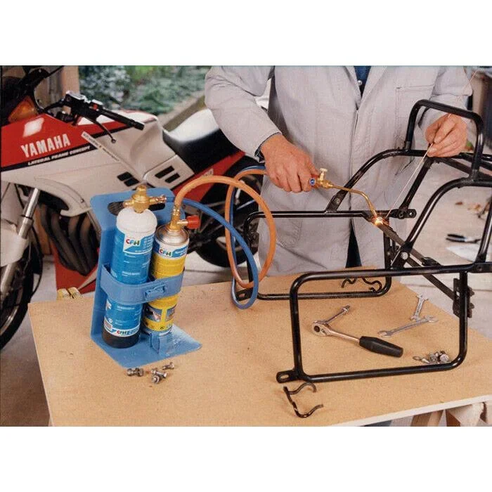 Profi-Lötkolben mit gebündelter Flamme - Set inklusive - 650 °C - 4