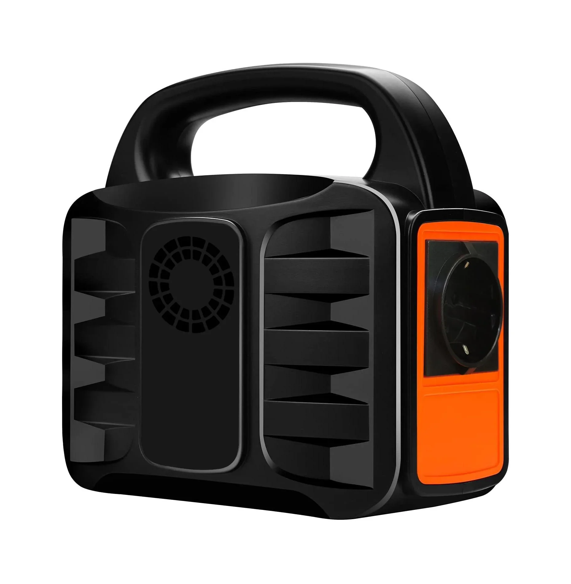 Tragbare Stromversorgungsstation mit Solarpanel und Lampe - 2