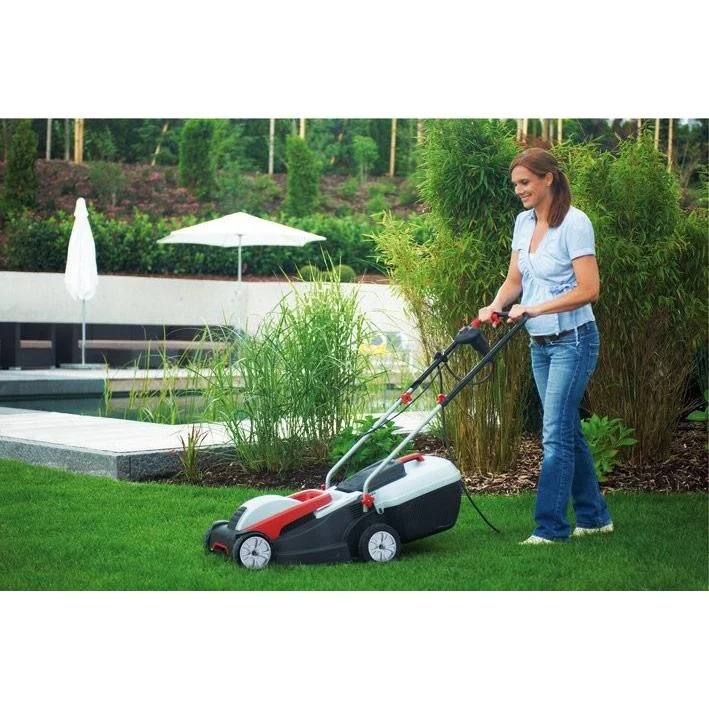 Elektrischer 2-in-1-Rasenmäher: Mähen und Ernten mit 30-Liter-Auffangbehälter - 2