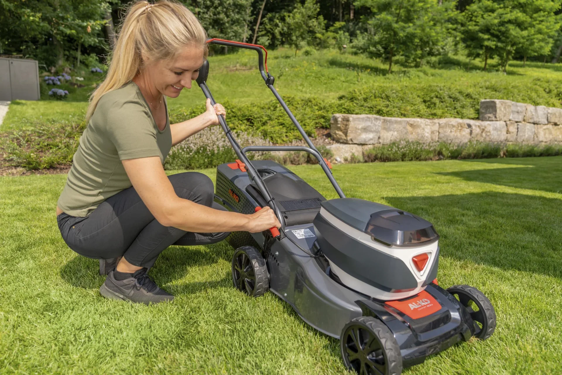 ENERGY FLEX Akku-Rasenmäher 42.2 Li Comfort - inkl. 2 Akku und Ladegerät - 7