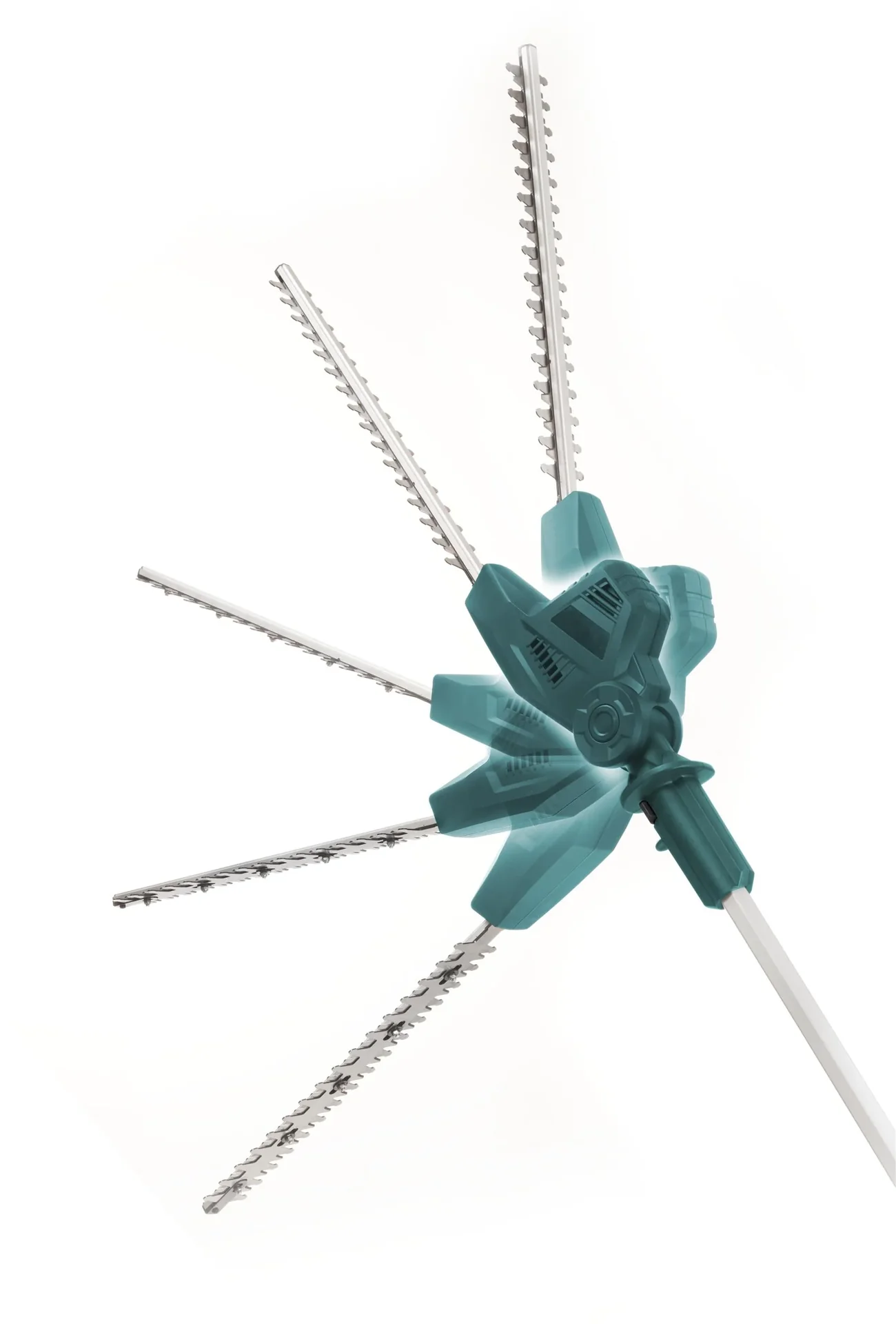 3 in 1 Elektrisches Multi-Tool "GM EMT 500/7" mit Teleskopstiel und Tragegurt + Sägekette Titan 3/8" LP 1,3-36 - 7