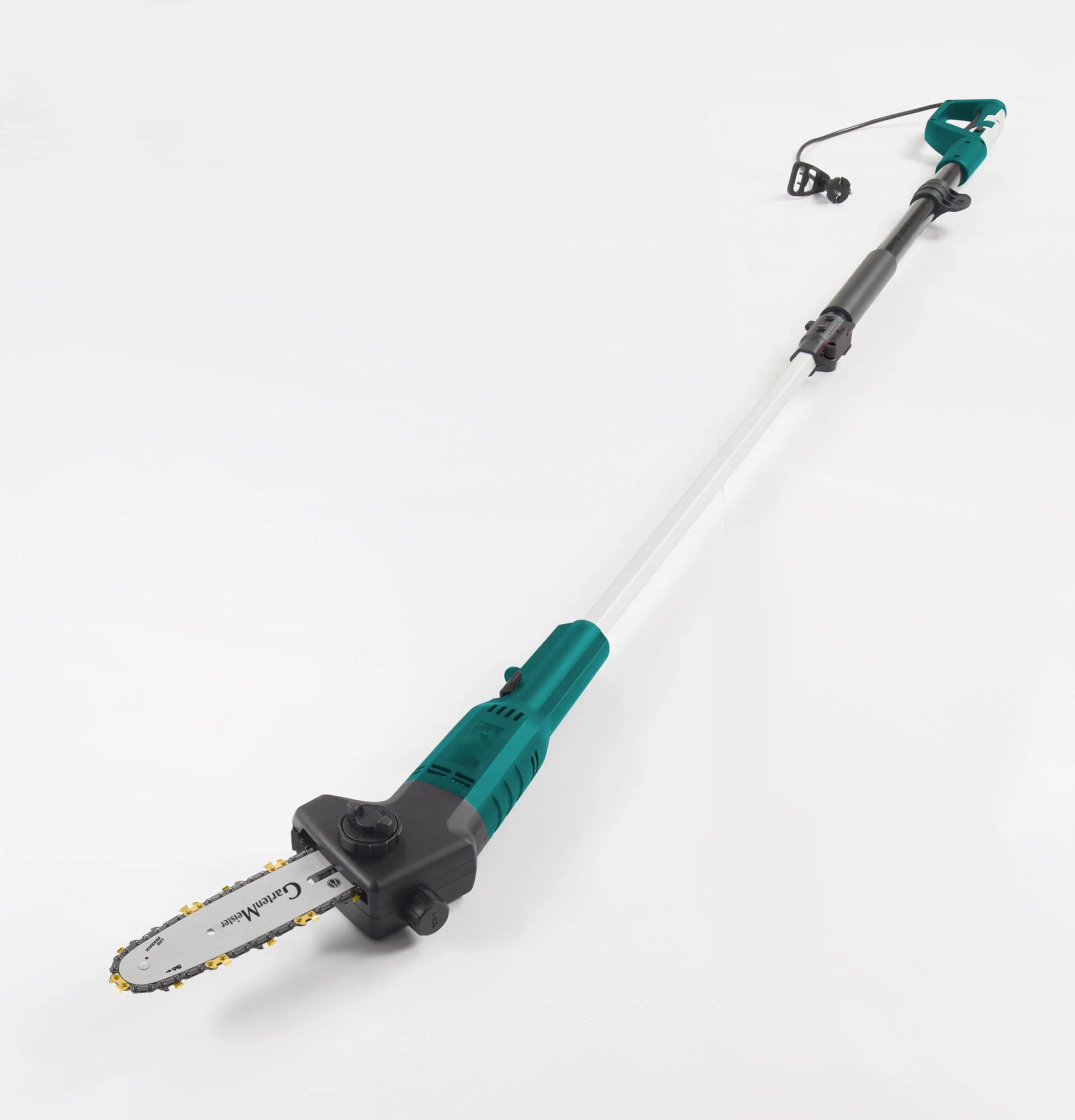 3 in 1 Elektrisches Multi-Tool "GM EMT 500/7" mit Teleskopstiel und Tragegurt + Sägekette Titan 3/8" LP 1,3-36 - 10