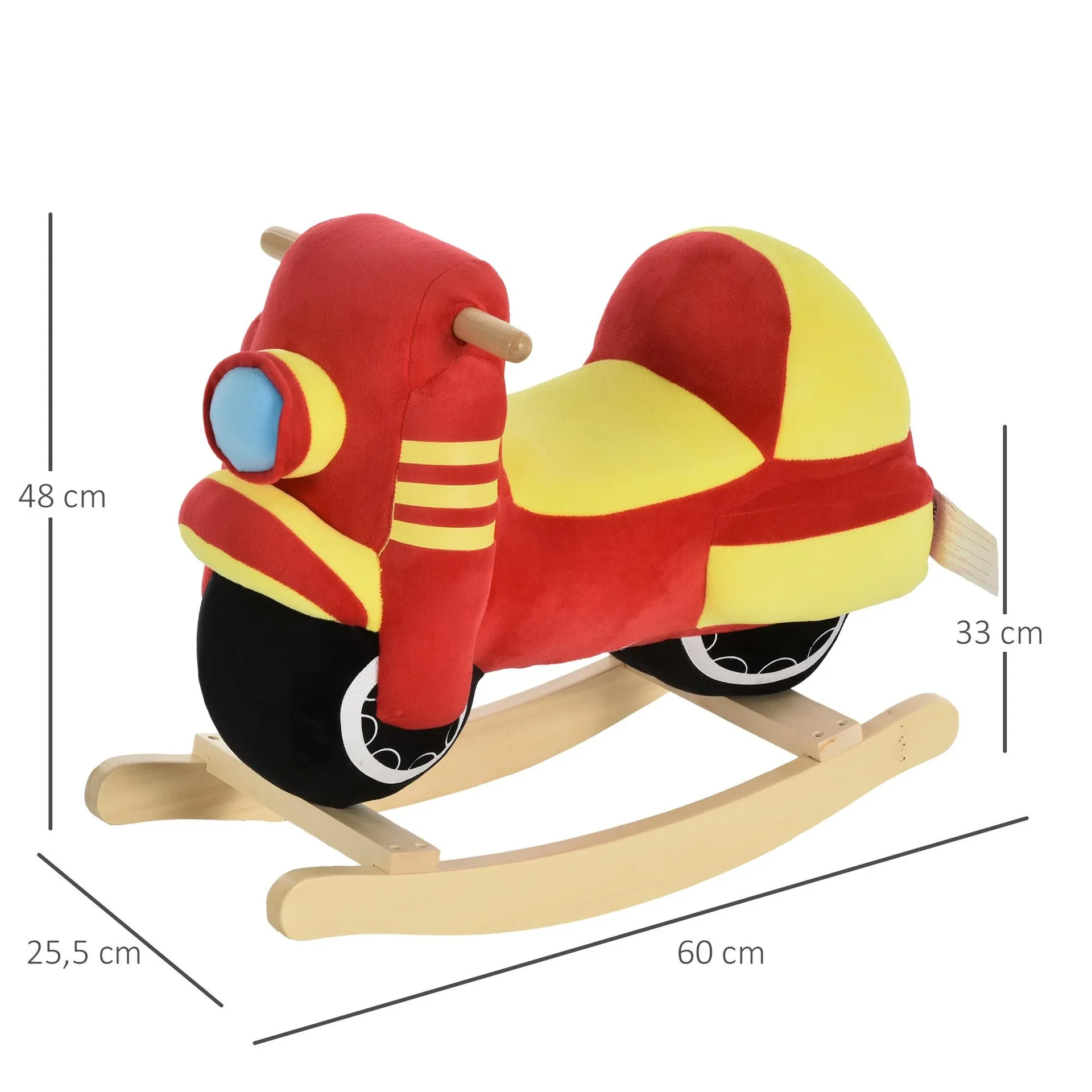Kinder Schaukelwippe als Motorrad - 4