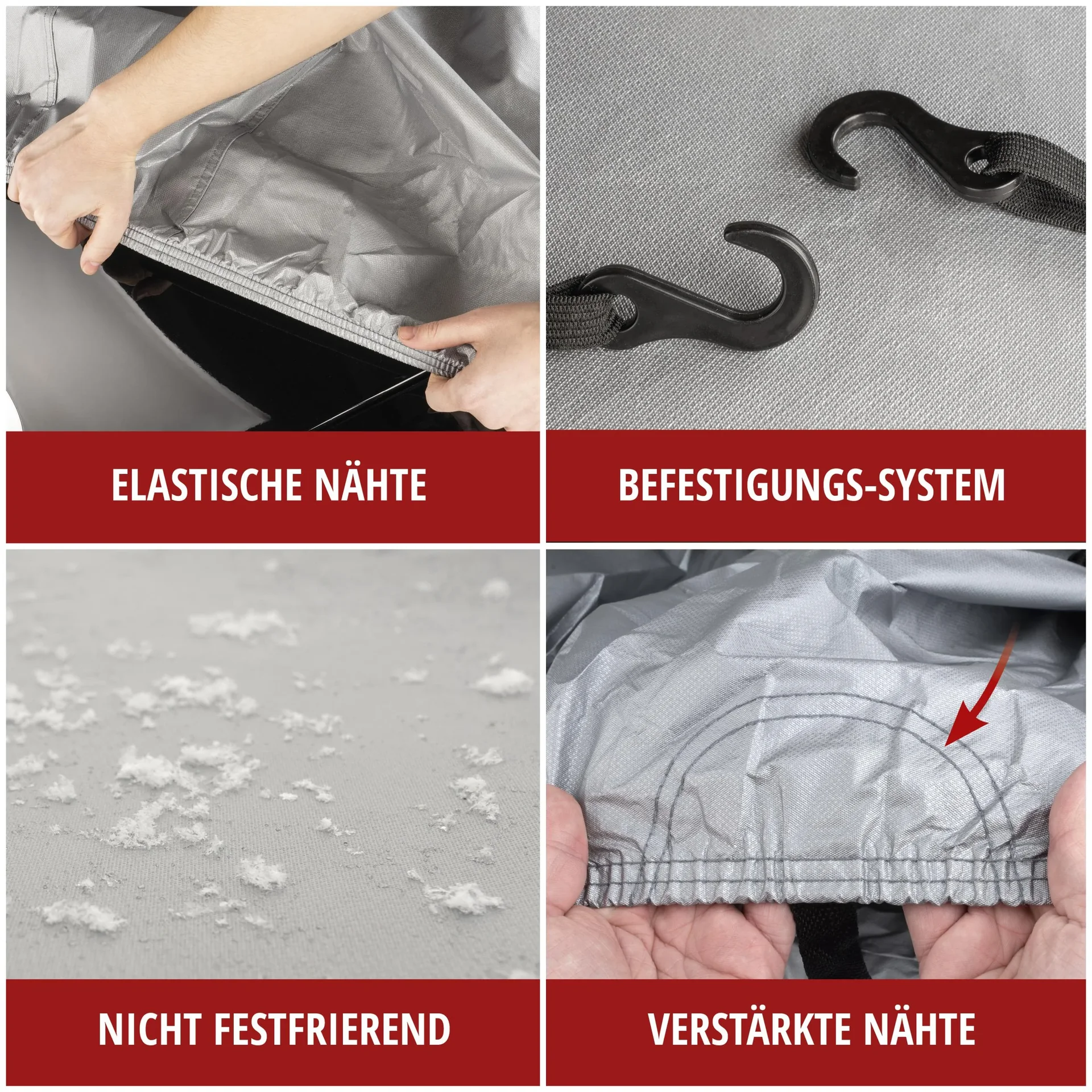 All Weather light halb - Größe XL - 318 x 158 x 51 cm - PEVA - 4