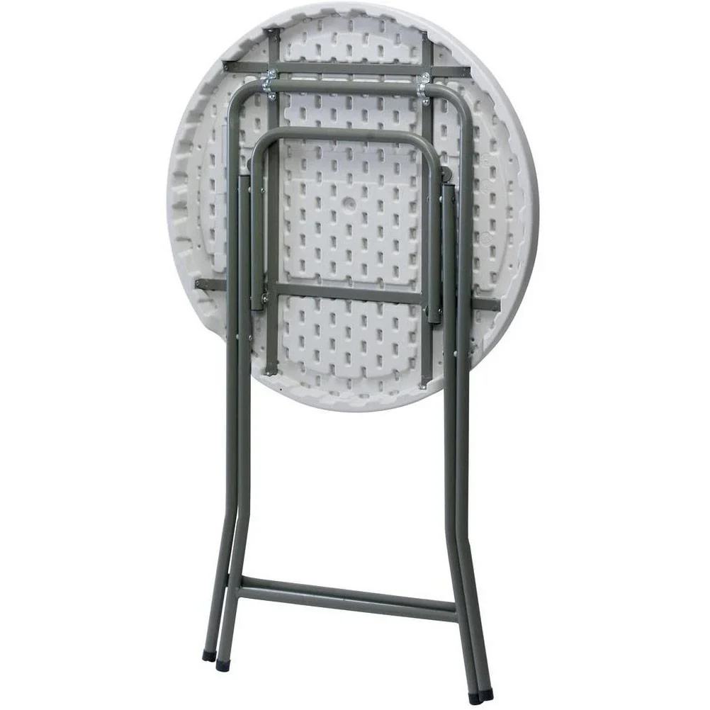Klappbarer Tisch - 80 x 110 cm MIT schwarzem Bezug - 0