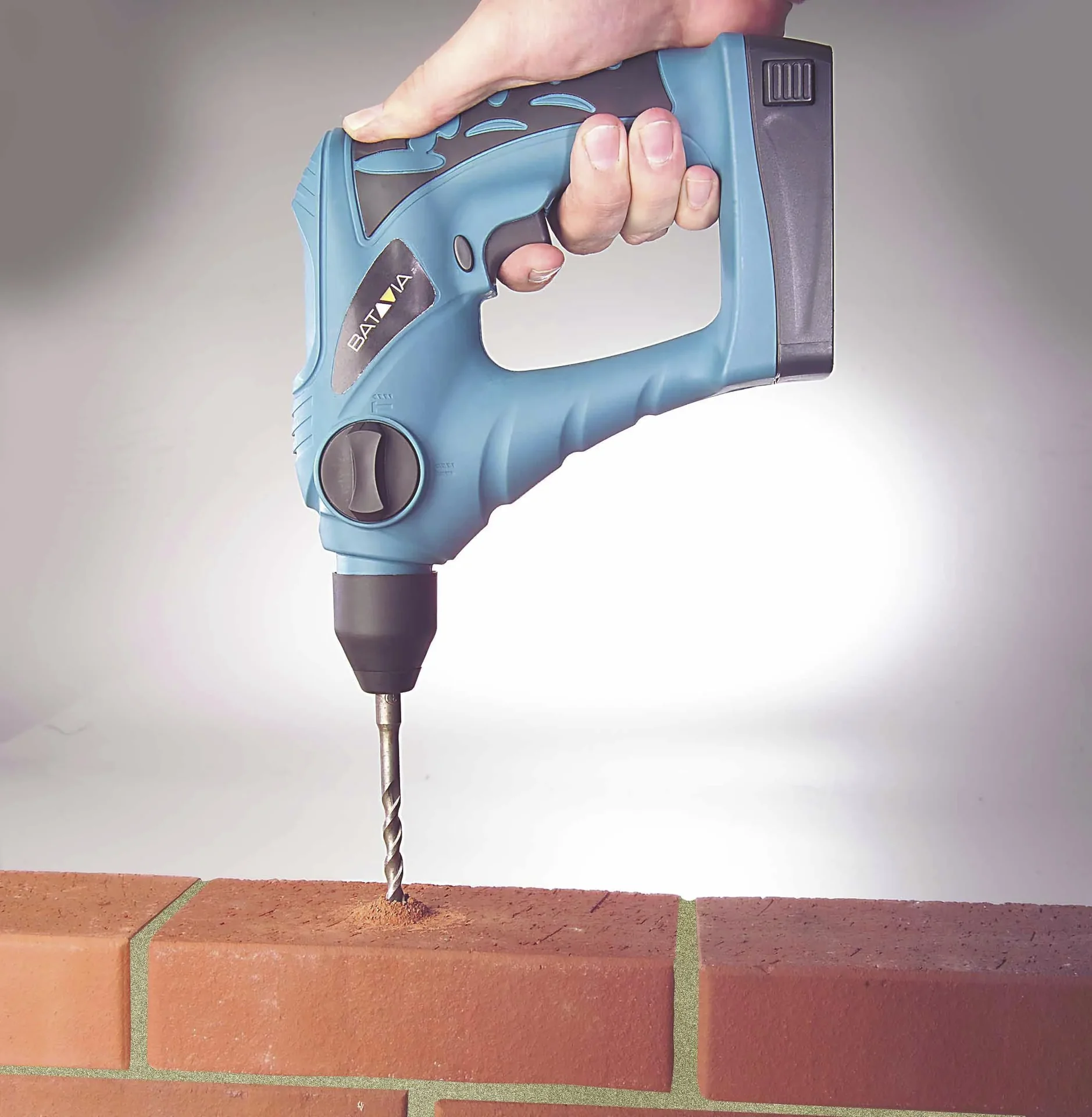 Pneumatik Bohrhammer 18 Volt Li-Ion - 0