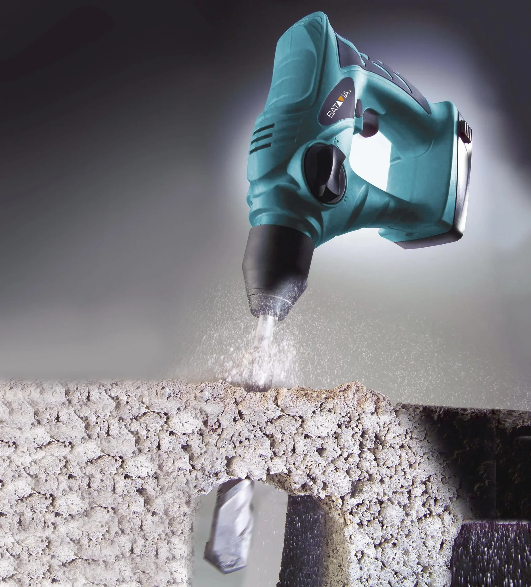 Pneumatik Bohrhammer 18 Volt Li-Ion - 4