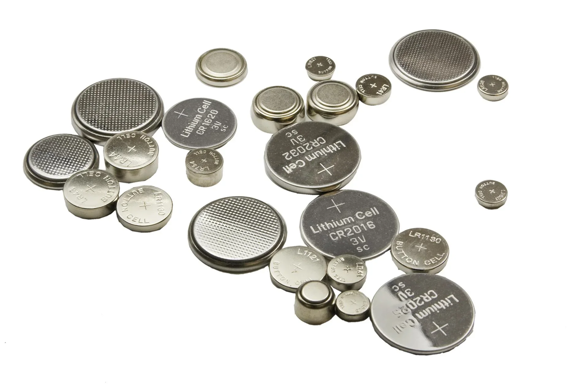 Alkaline und Lithium Knopfzellen Set - 24-teilig - 0