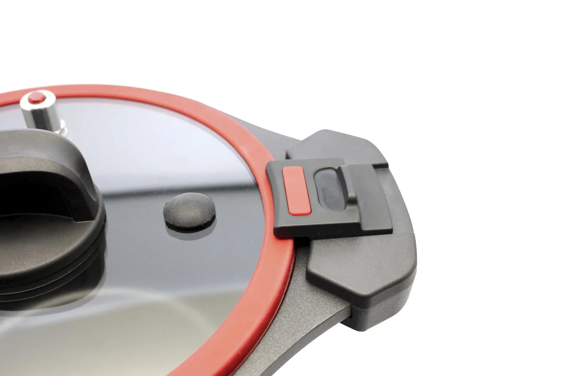 Energiespartopf 6 Liter - Aluguss Kochtopf mit Druckausgleich-Deckel zum Sofort-Öffnen - 0