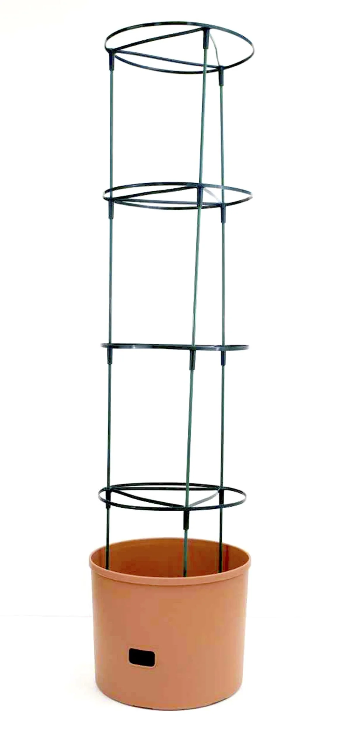 Pflanzturm "Maxitom Jumbo", terrakotta im Spar-Set mit Abdeckhaube - 0