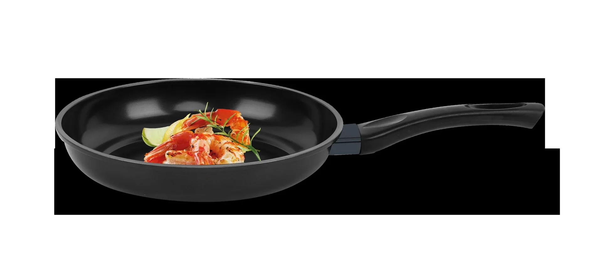 Carbon Pfannenset Schwarz, 3-teilig ( Ø 20 cm/ 24 cm/ 28 cm) mit Antihaft Diamantbeschichtung - 5