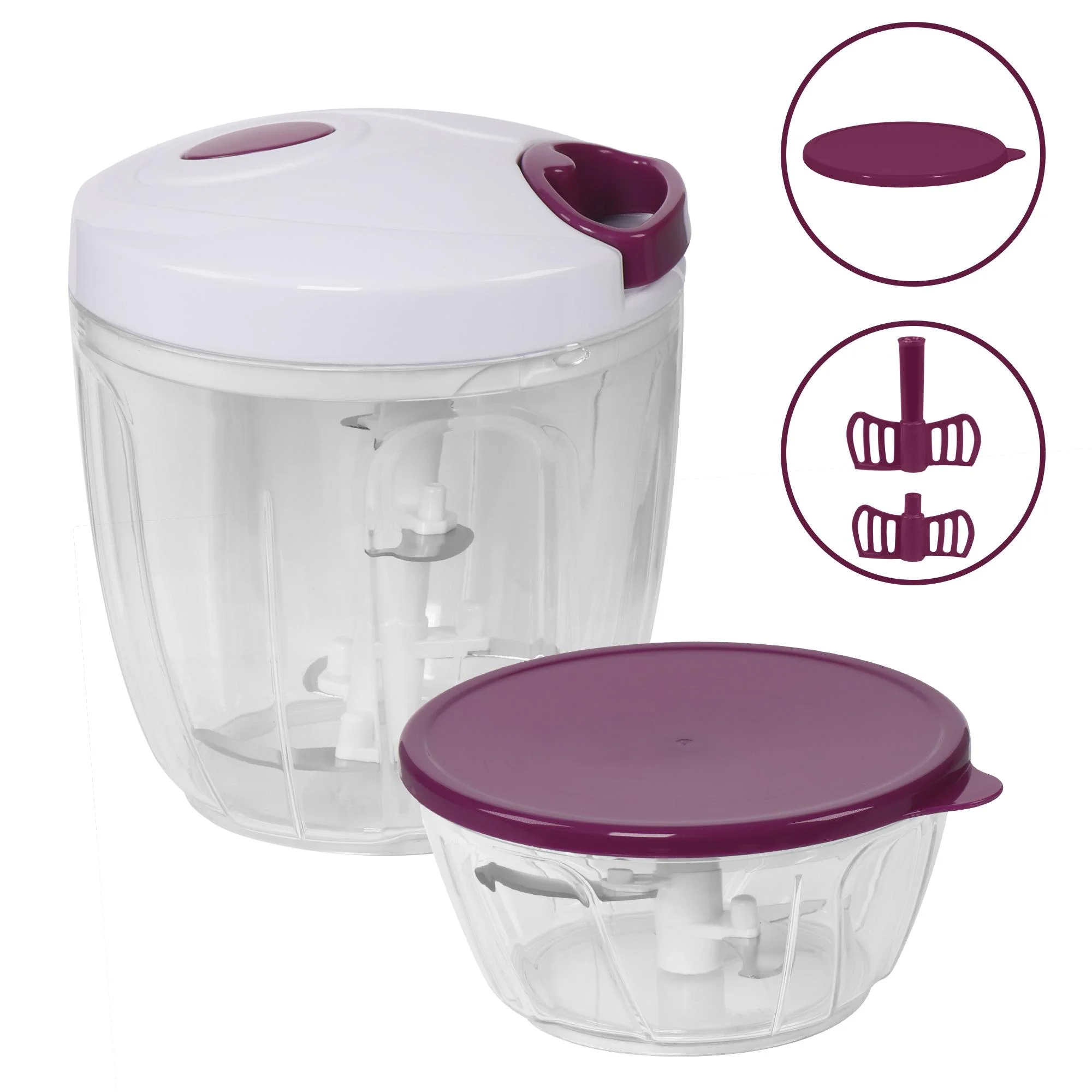 Multizerkleinerer, Aubergine - 2