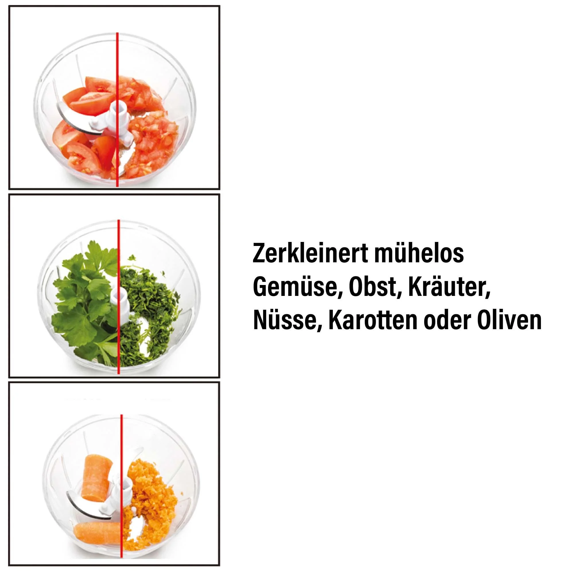 Multizerkleinerer, Aubergine - 5