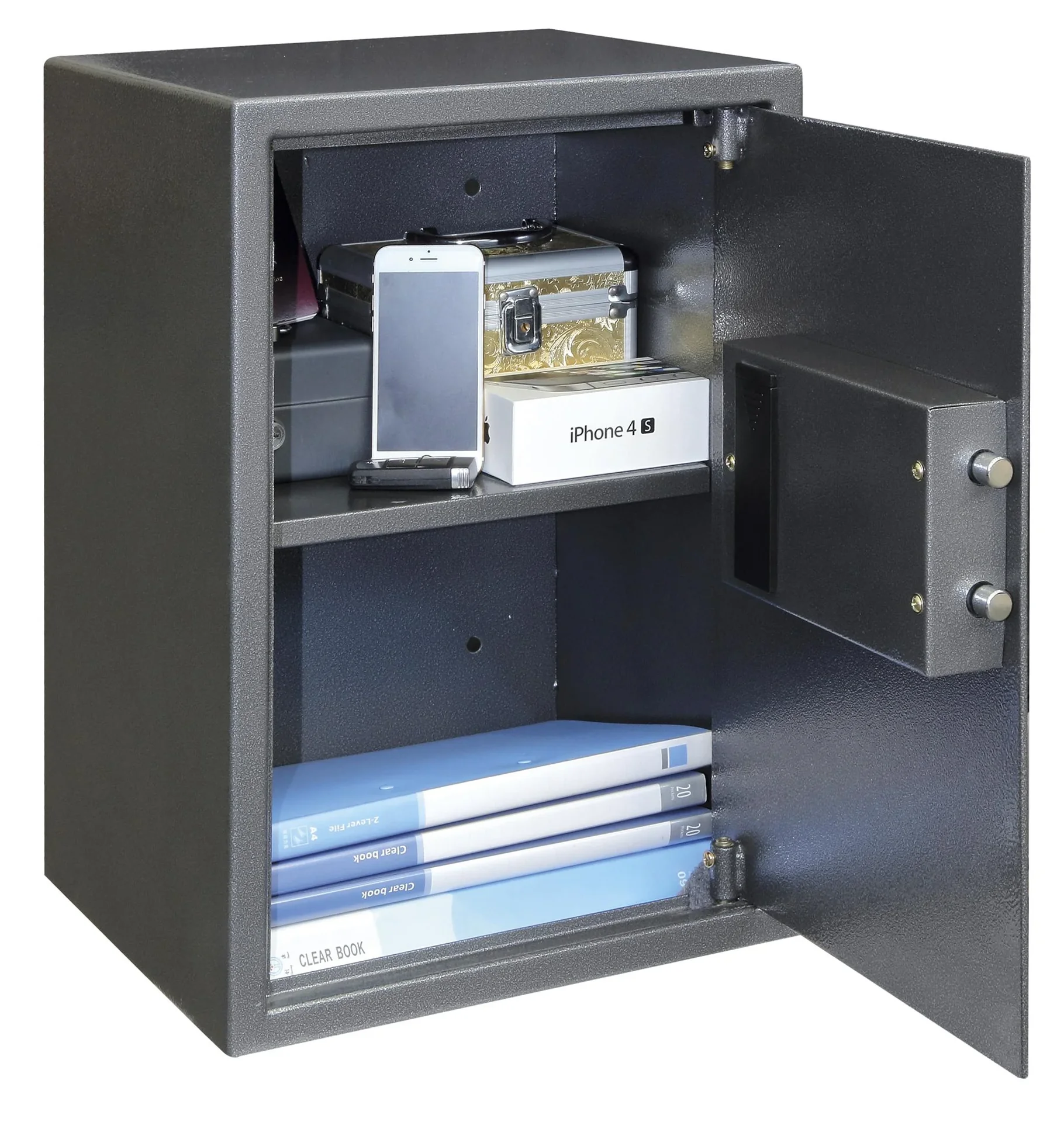 Tresor Vela Home & Office mit Elektronikschloss Außenmaße 500 x 350 x 310 mm - 3