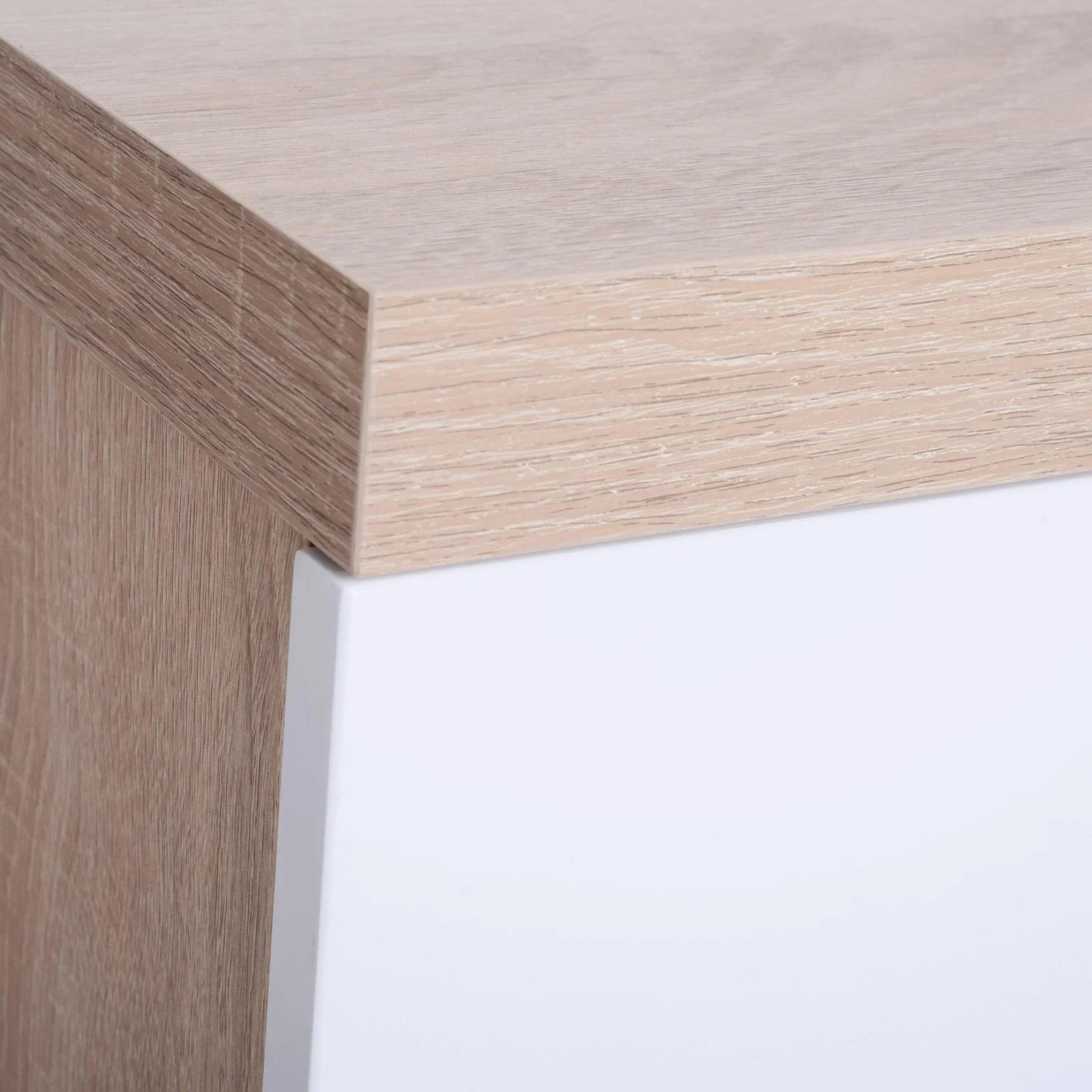 Fernsehtisch Fernsehschrank TV-Board Lowboard TV-Schrank Unterschrank 1 x Schublade 2 x Schränke 150 x 39 x 50 cm - 4